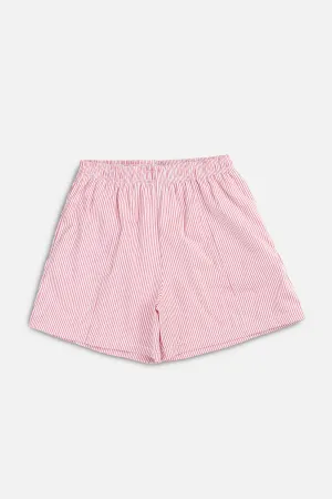 Unisex Rework Oxford Boxer Shorts - S Frankie