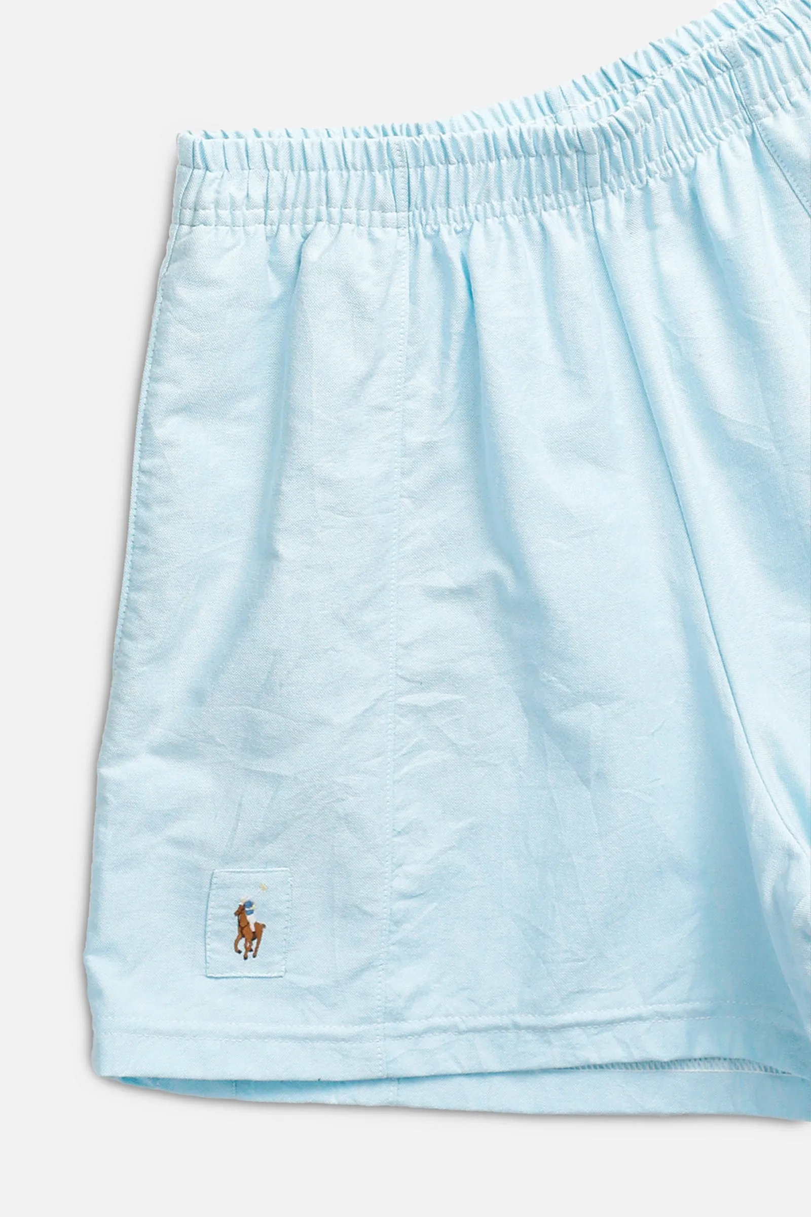 Unisex Rework Oxford Boxer Shorts - XS Frankie
