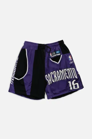 Unisex Rework Sacramento Kings NBA Jersey Shorts - M Frankie
