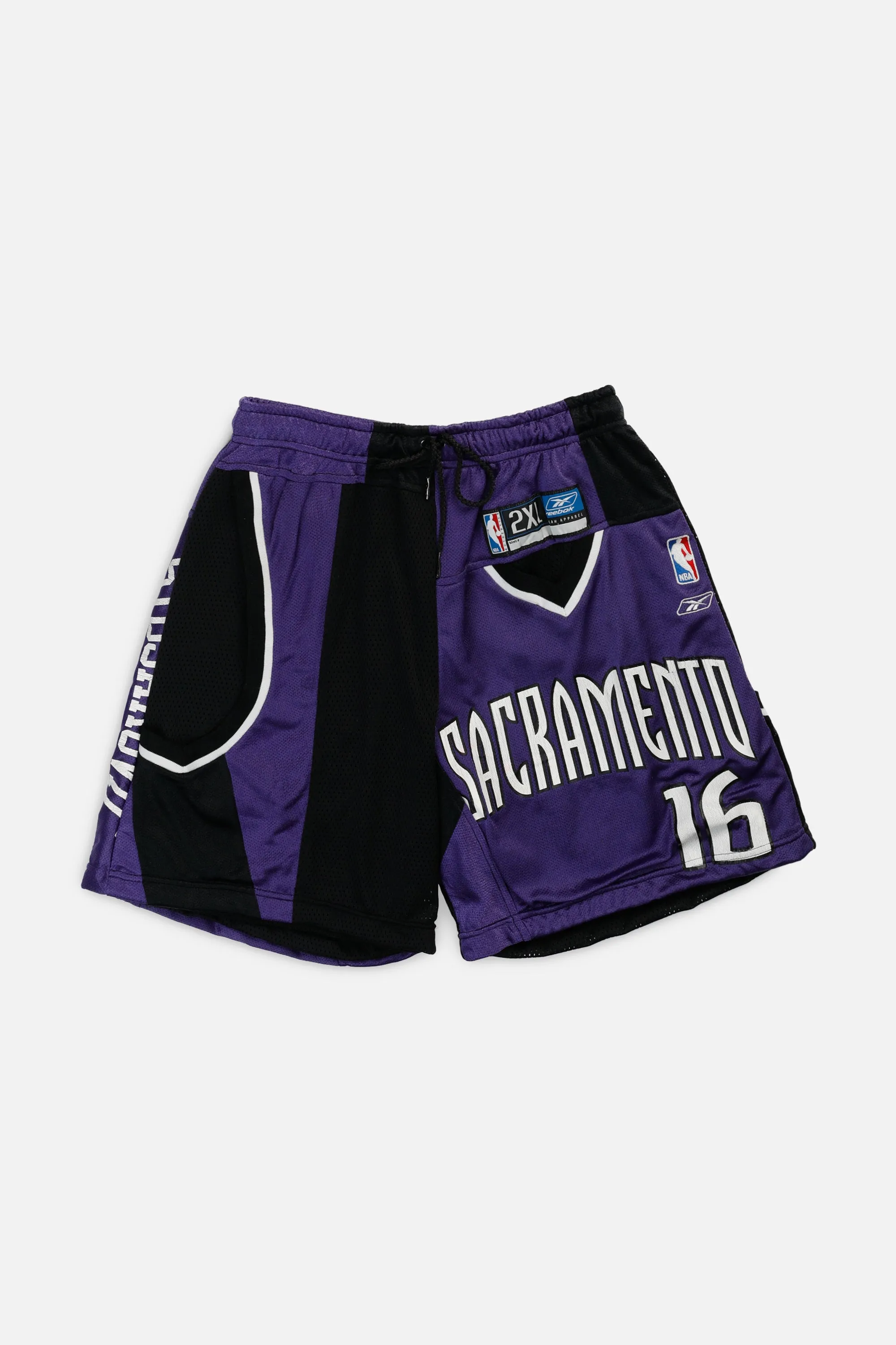 Unisex Rework Sacramento Kings NBA Jersey Shorts - M Frankie