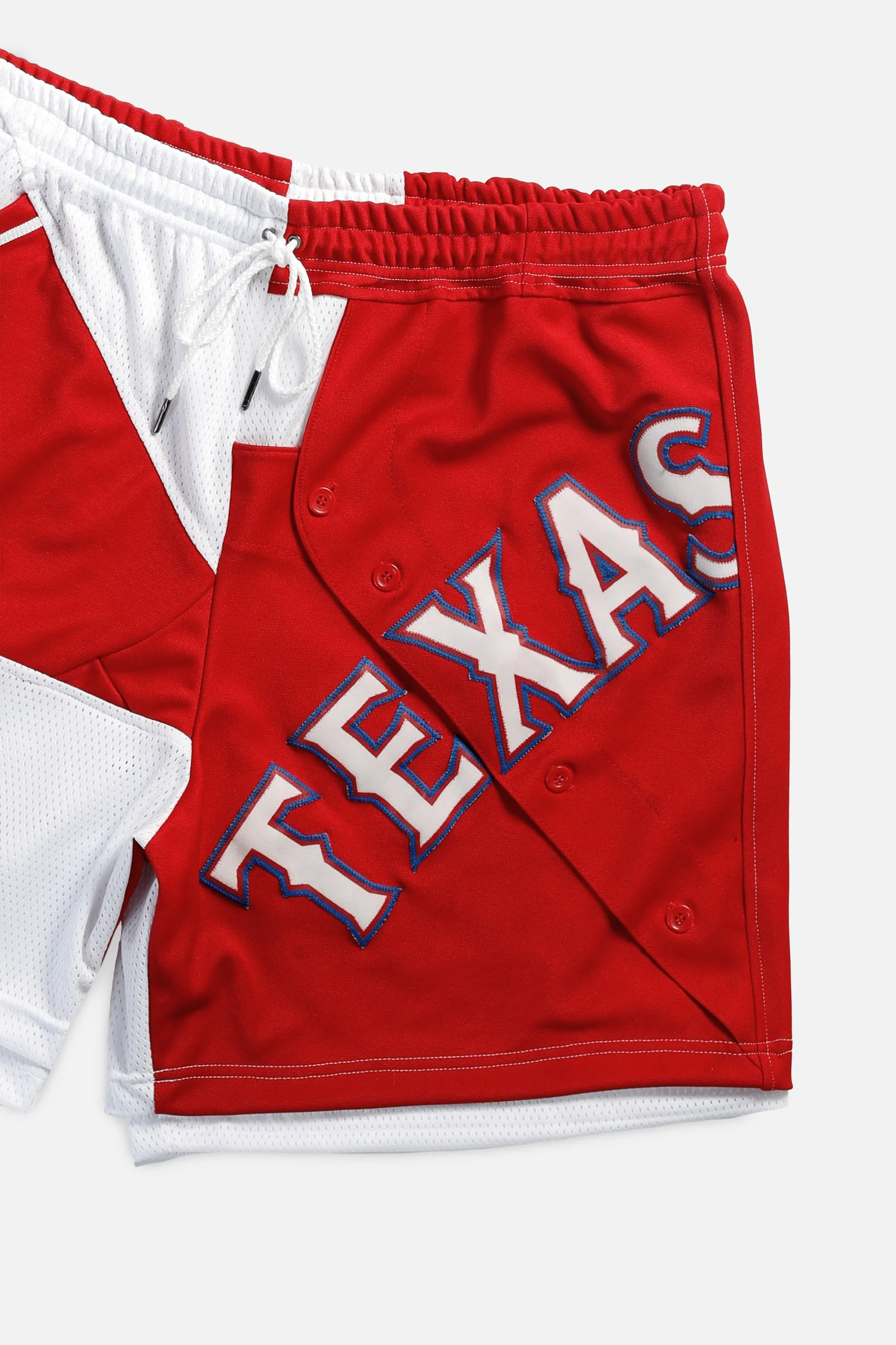 Unisex Rework Texas Rangers MLB Jersey Shorts - XXL Frankie