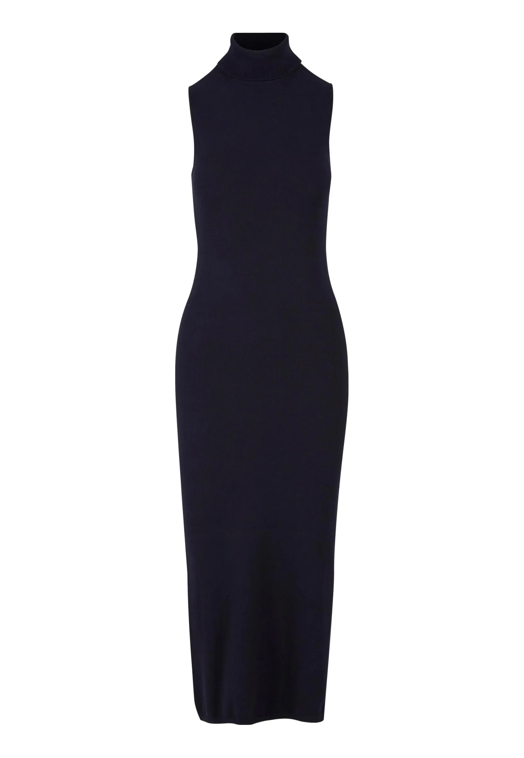 Urban Classics - Ladies Knitted Eco Viscose Turtleneck Black - Dress