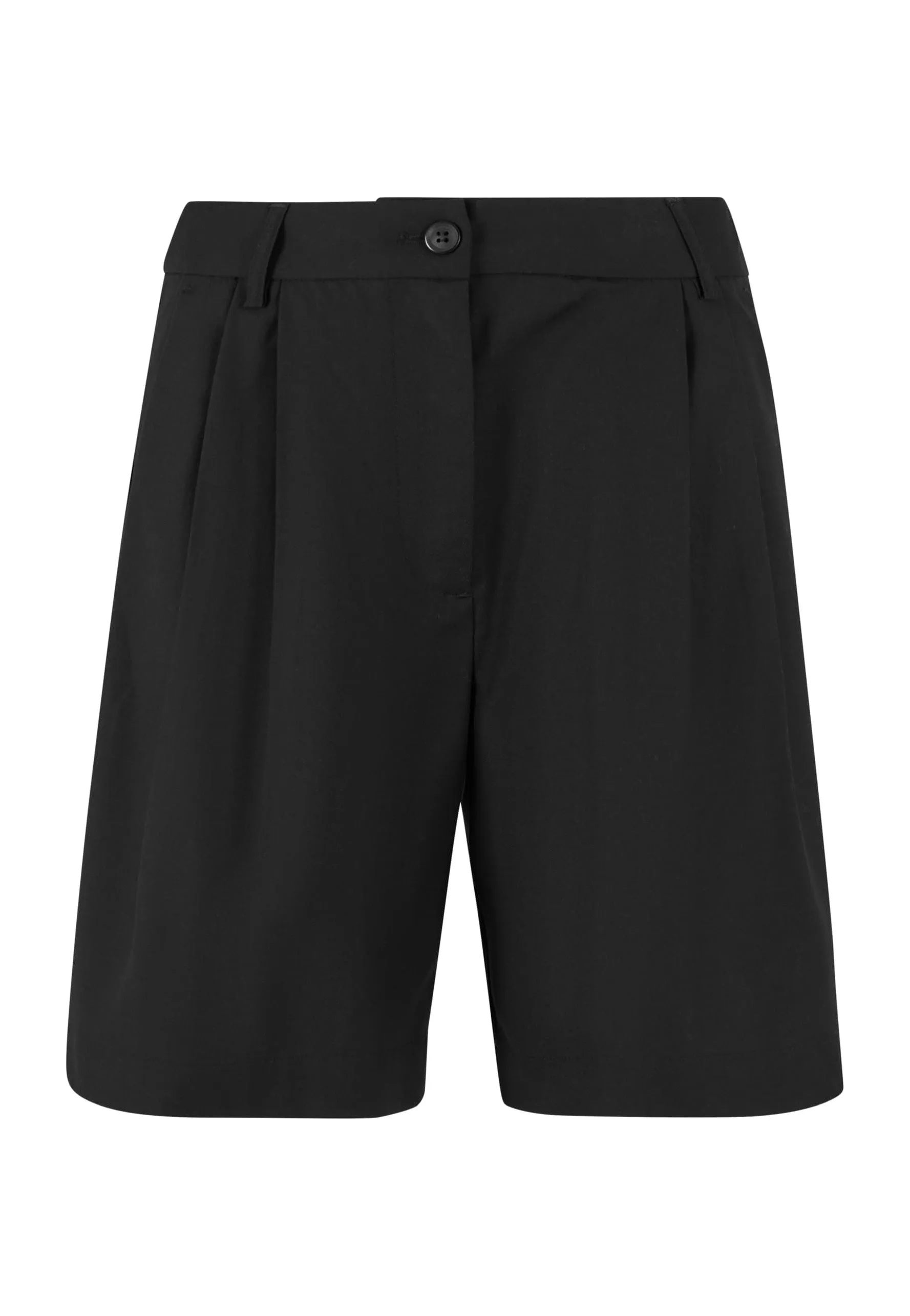 Urban Classics - Ladies Pleated Bermuda Black - Shorts