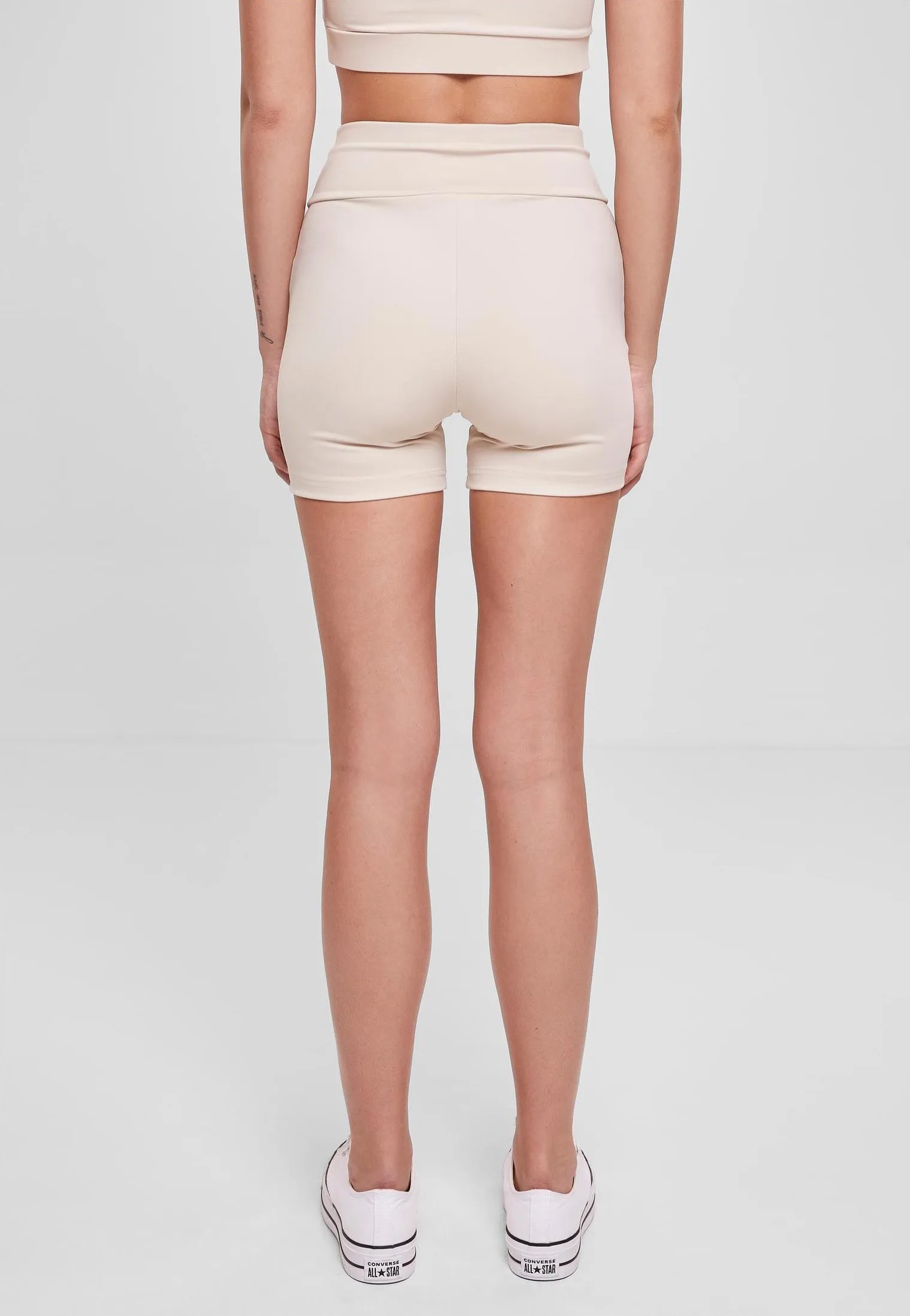 Urban Classics - Ladies Recycled High Waist Cycle Softseagrass - Shorts