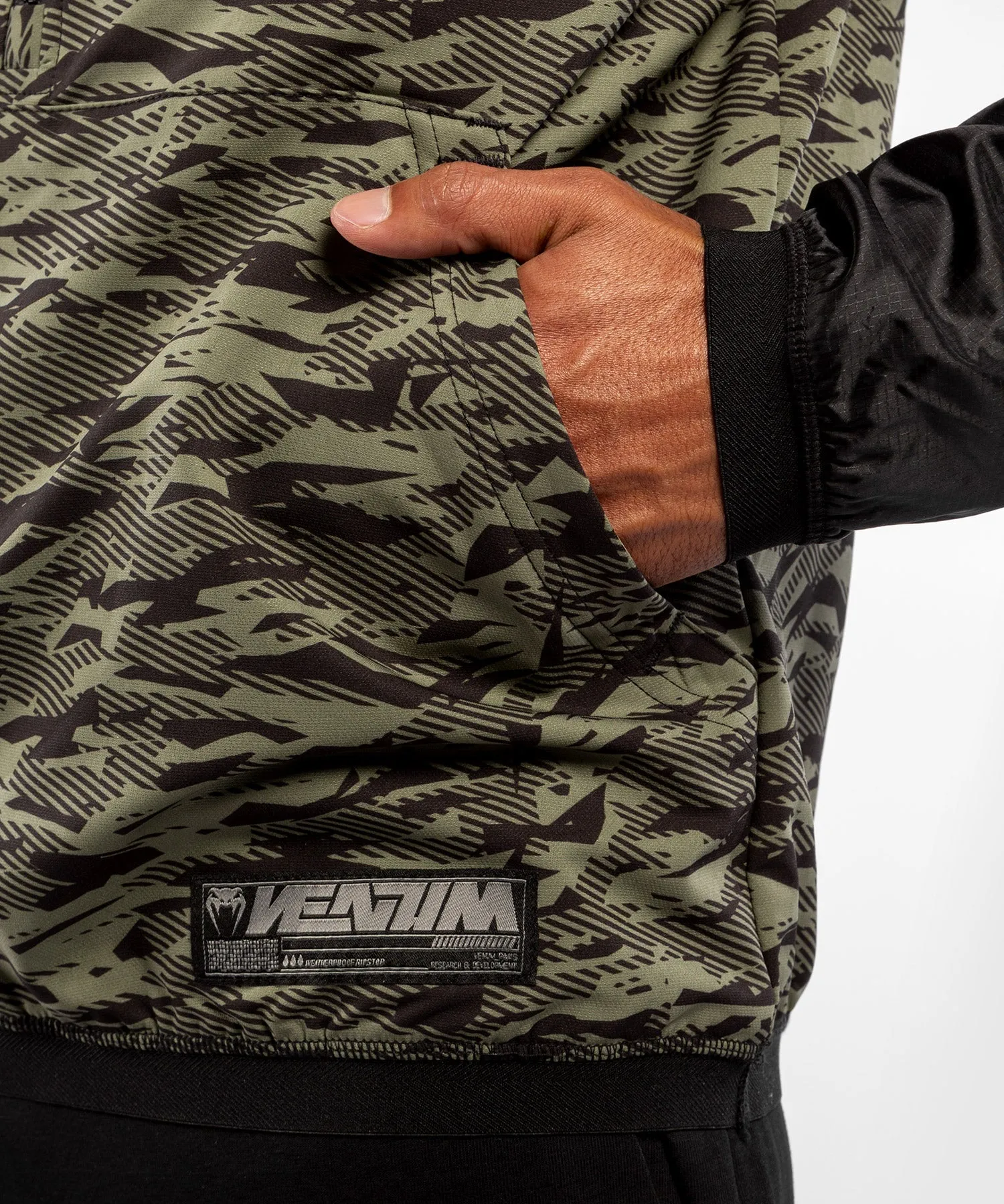 Venum Laser XT Hoodie – Black/Forest Camo