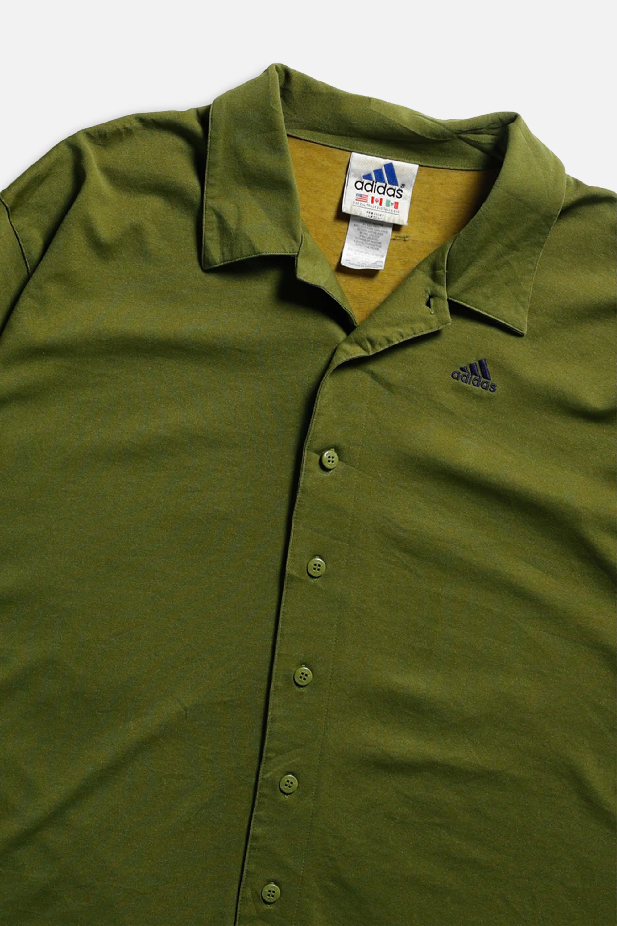 Vintage Adidas Camp Shirt - XXL Frankie