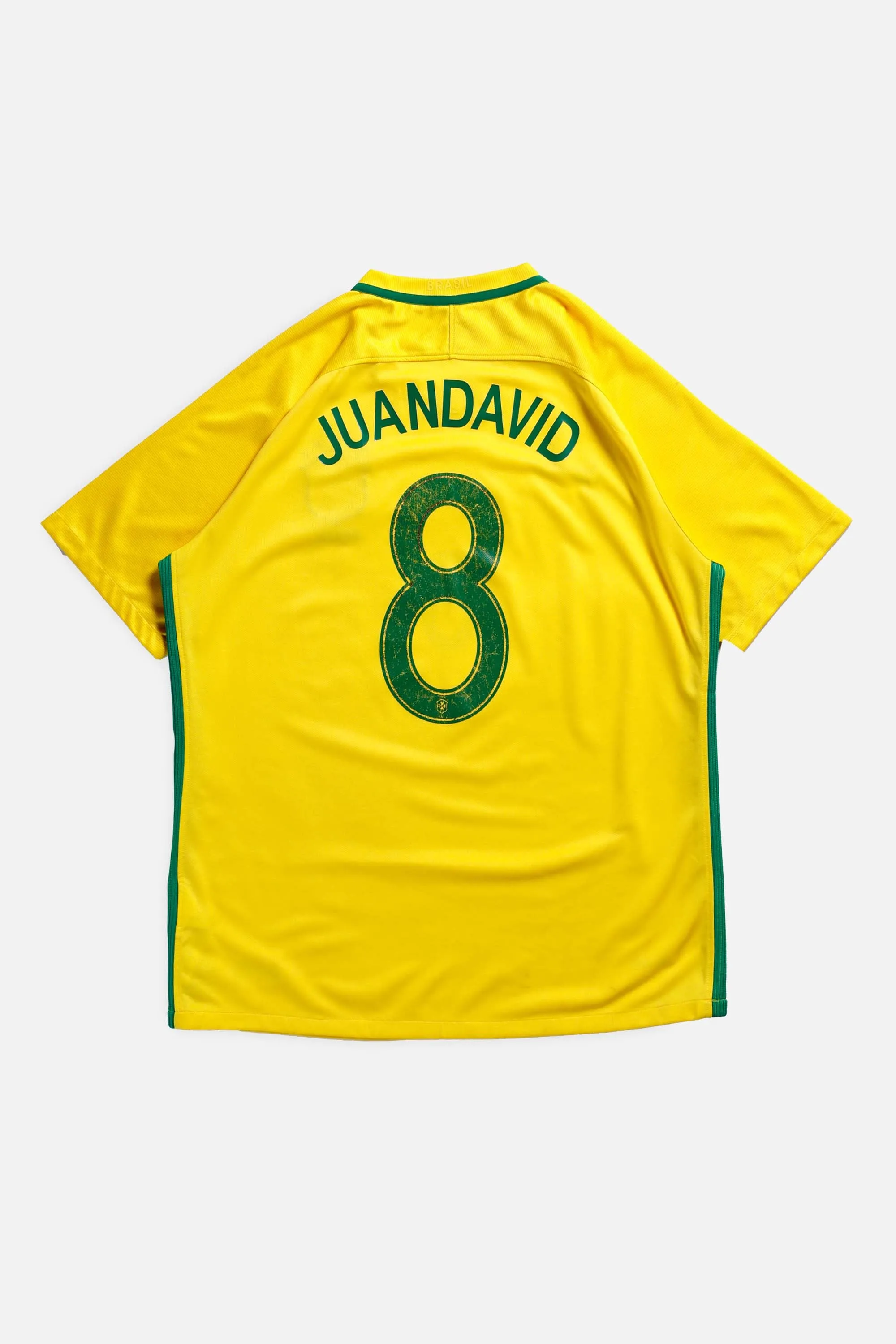 Vintage Brazil Soccer Jersey - L Frankie