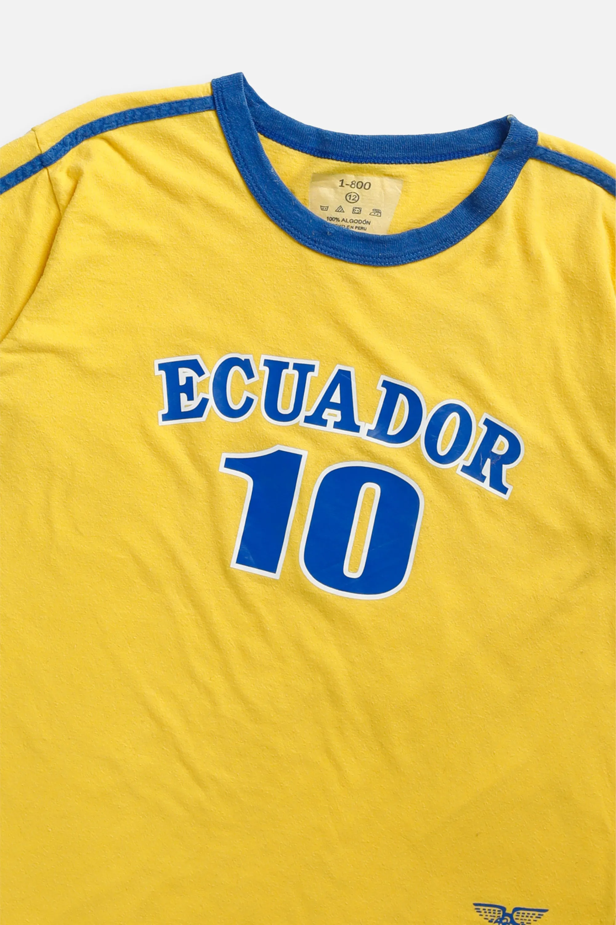 Vintage Ecuador Soccer Tee - Women's S Frankie