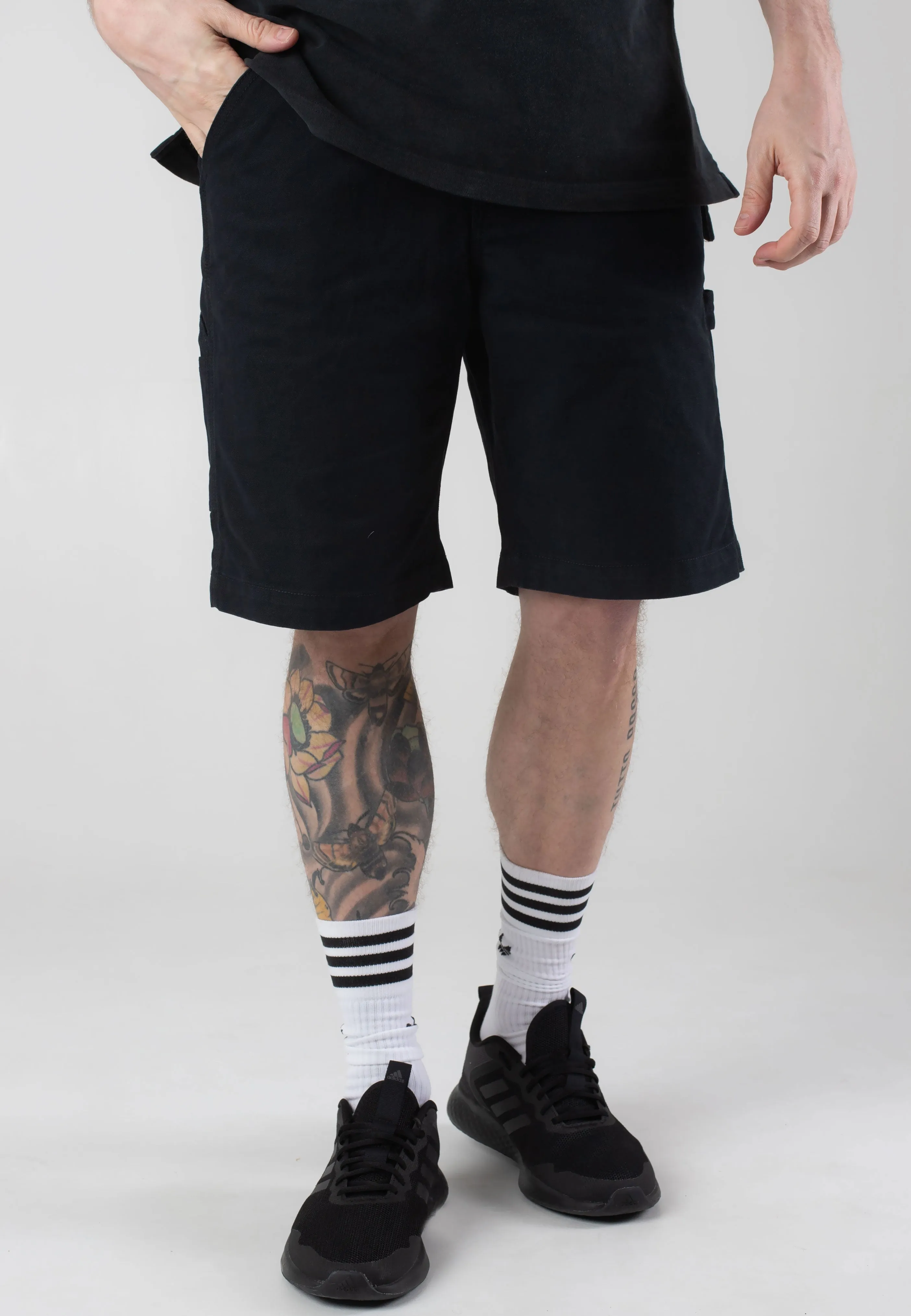 Vintage Industries - Dayton Black - Shorts