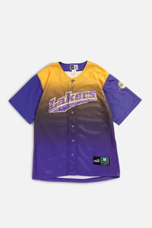 Vintage LA Lakers NBA Baseball Jersey - M Frankie