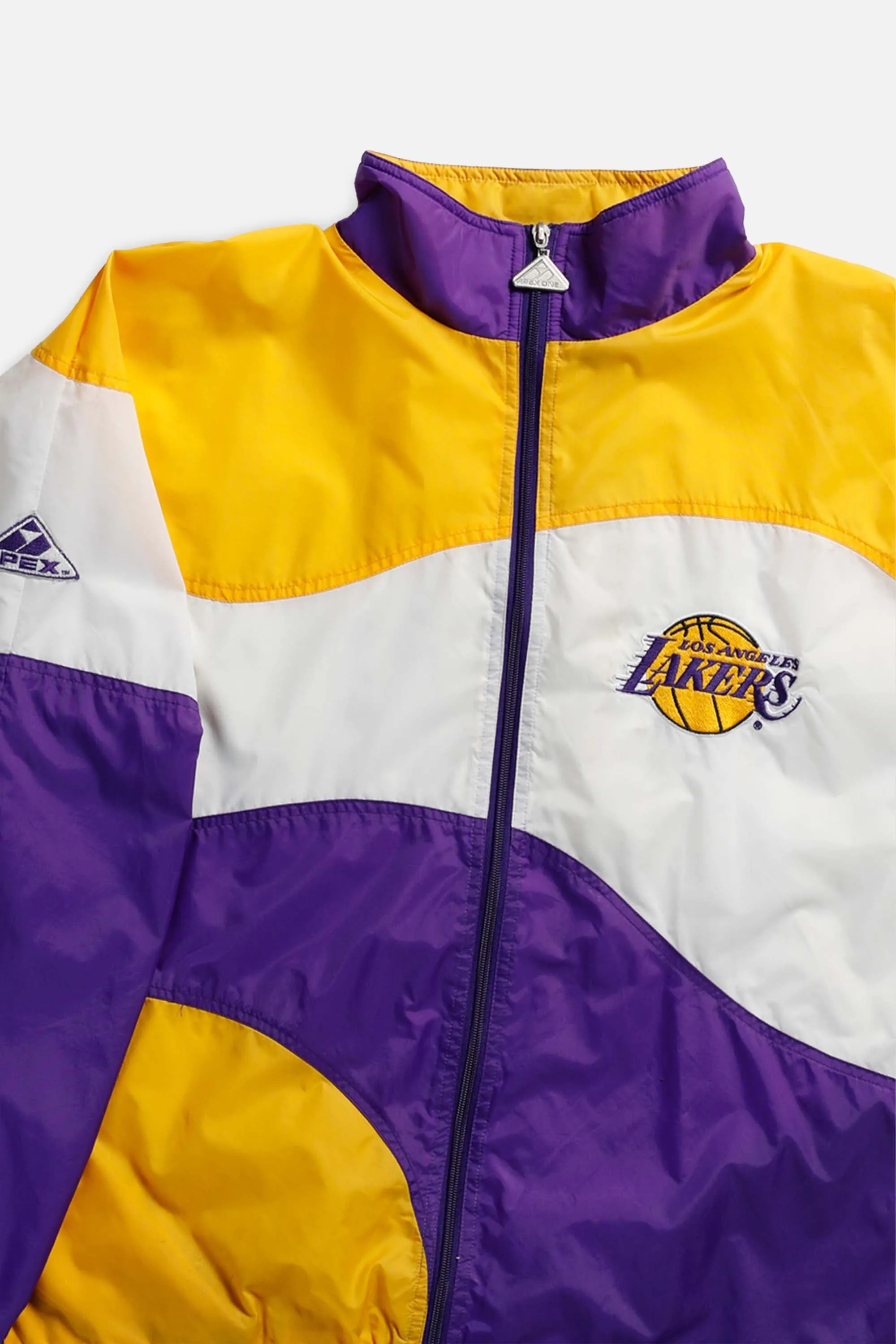 Vintage LA Lakers NBA Windbreaker Jacket - L Frankie