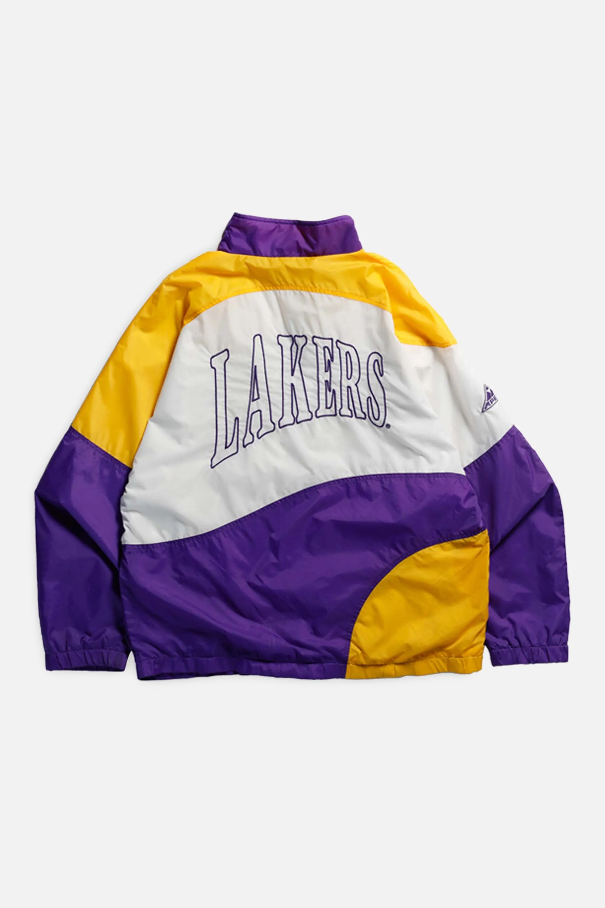 Vintage LA Lakers NBA Windbreaker Jacket - L Frankie