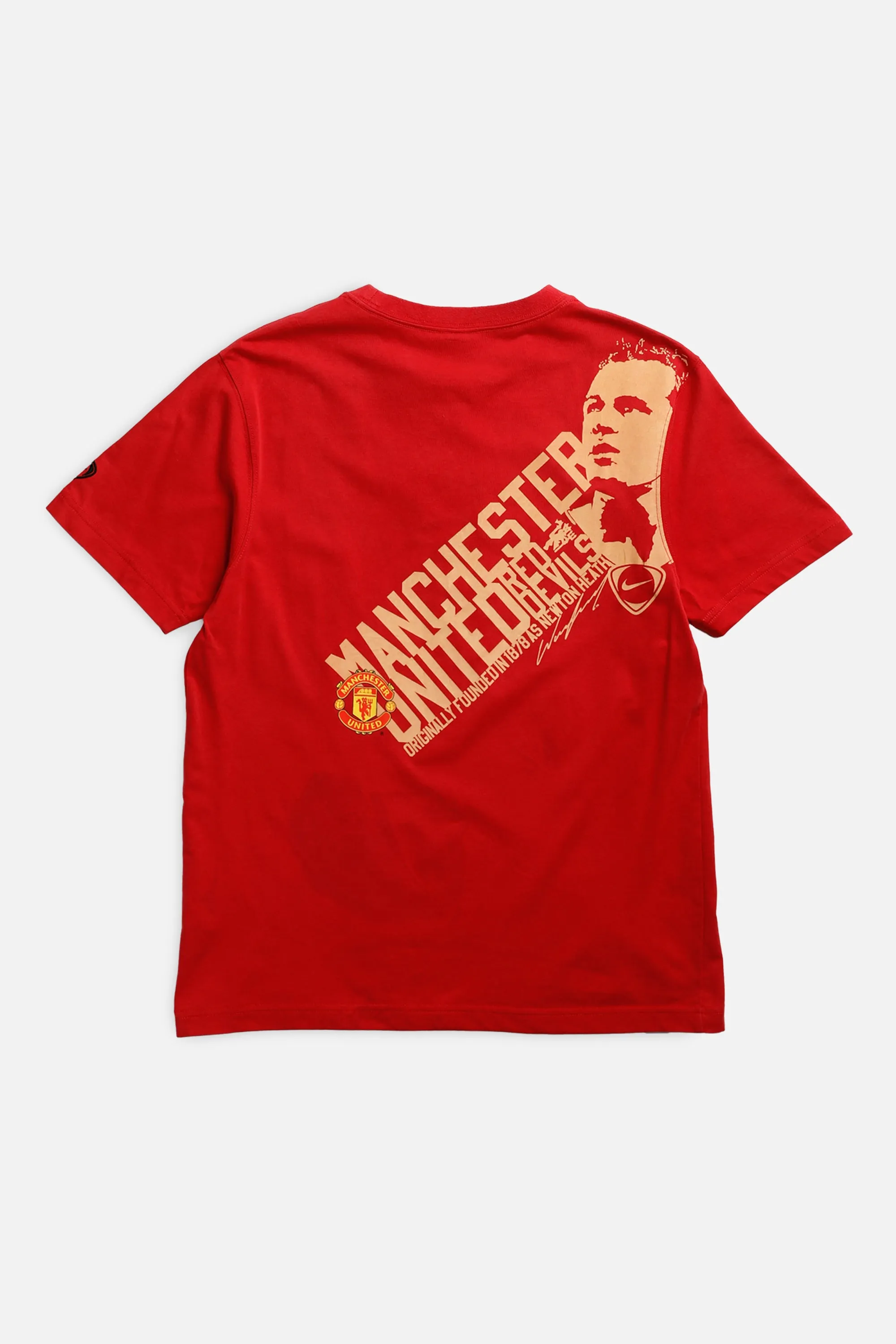 Vintage Manchester Soccer Tee - M Frankie