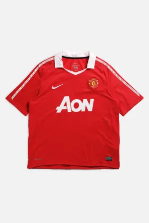 Vintage Manchester United Soccer Jersey - M Frankie