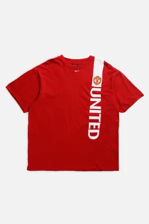Vintage Manchester United Soccer Tee - L Frankie