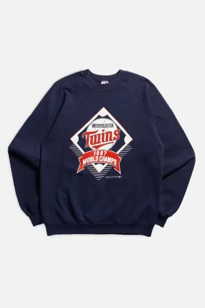 Vintage Minnesota Twins MLB Sweatshirt - L Frankie