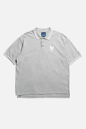 Vintage NY Yankees MLB Collared Tee - XL Frankie