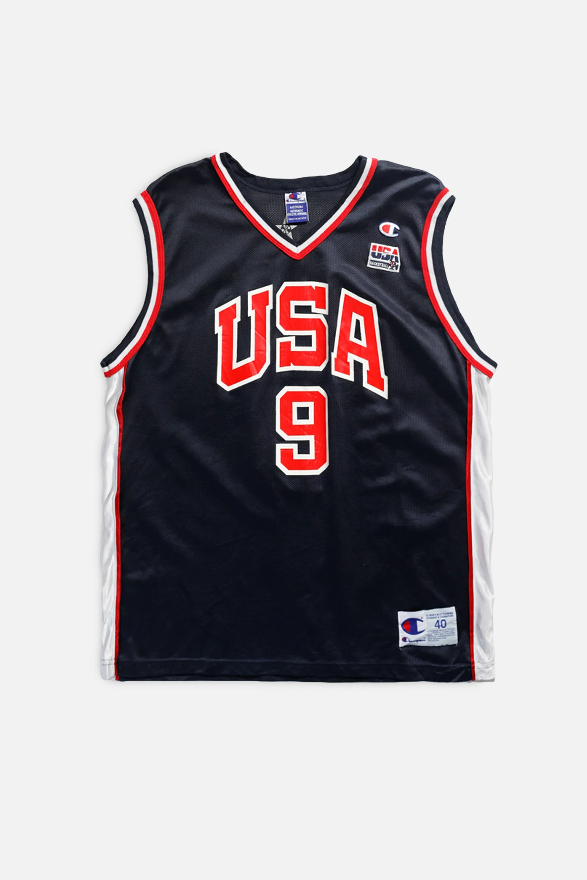 Vintage USA Olympic Basketball Jersey - M Frankie