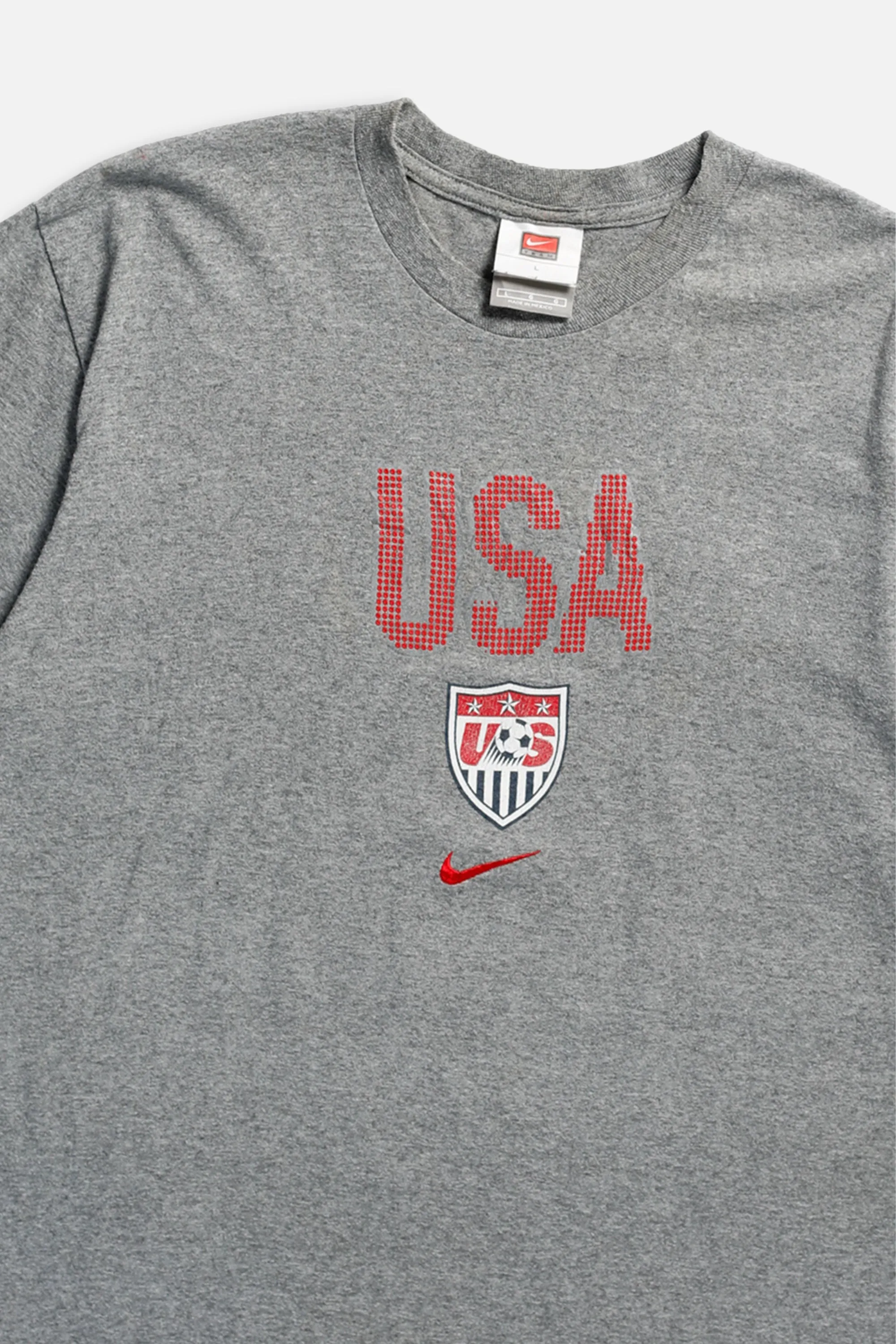 Vintage USA Soccer Tee - L Frankie