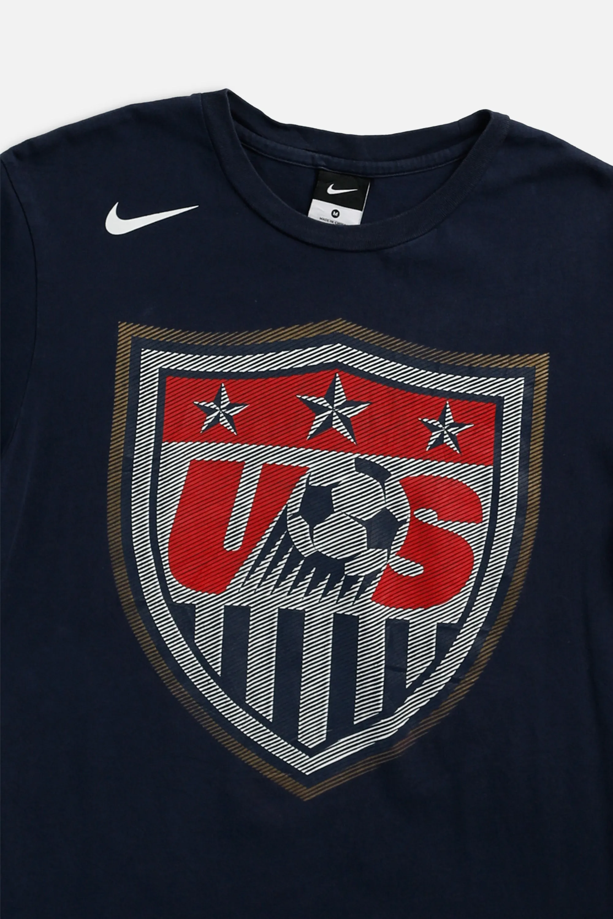 Vintage USA Soccer Tee - M Frankie