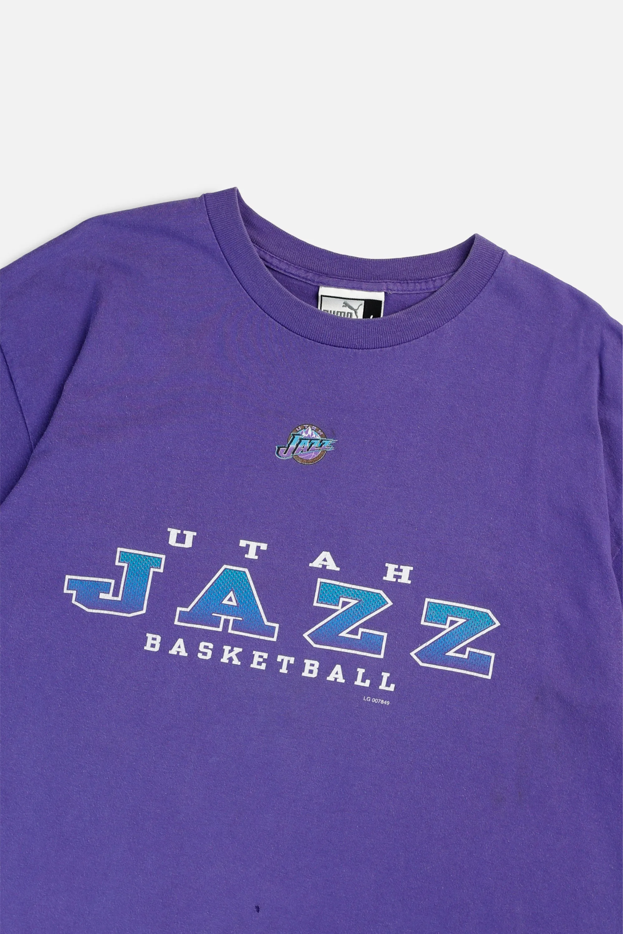 Vintage Utah Jazz NBA Tee - L Frankie