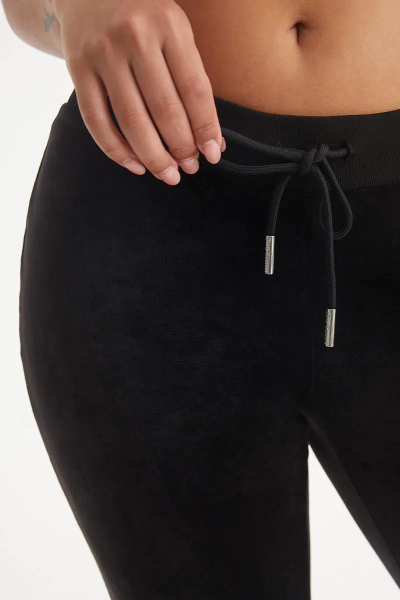 Virgo Big Bling Velour Track Pants by Juicy Couture