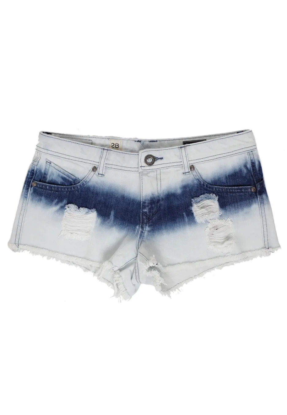 Volcom - High Voltage Embellished Doubledown Indigo - Shorts