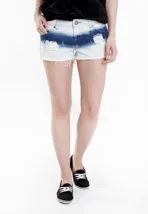 Volcom - High Voltage Embellished Doubledown Indigo - Shorts