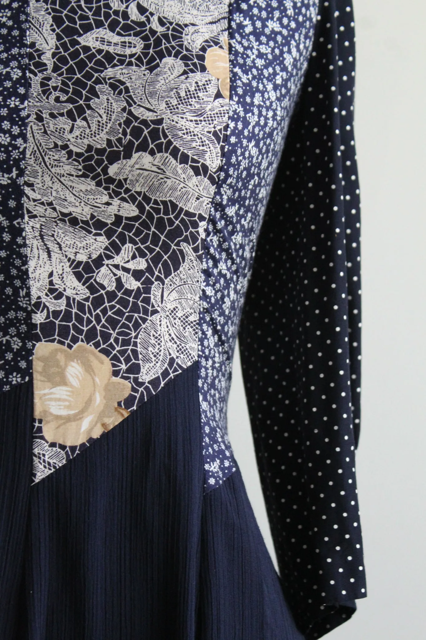 wanderlust patchwork dress 1920 Vintage