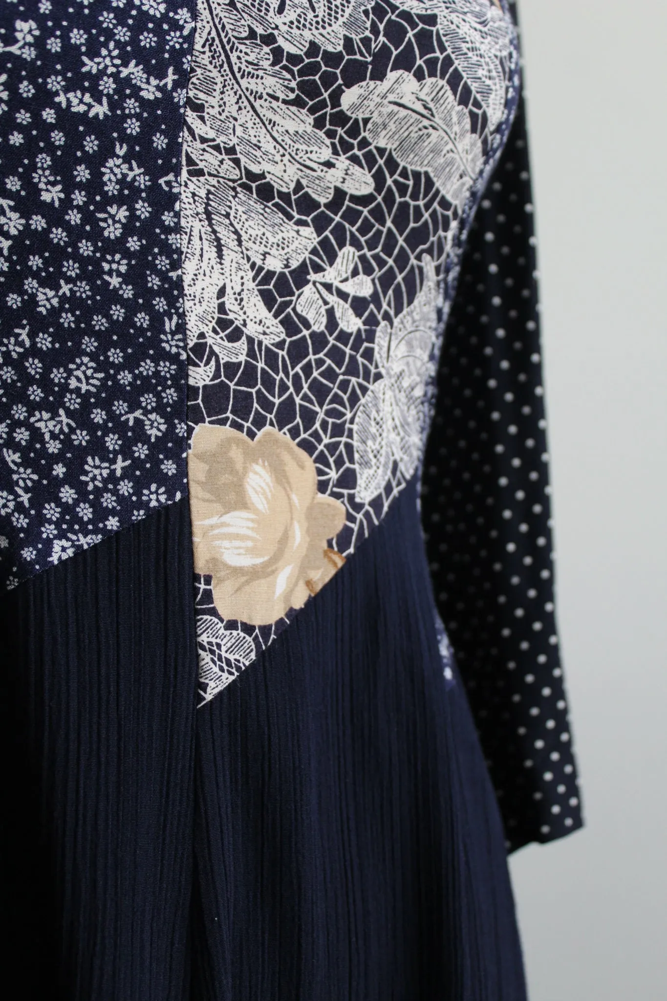 wanderlust patchwork dress 1920 Vintage