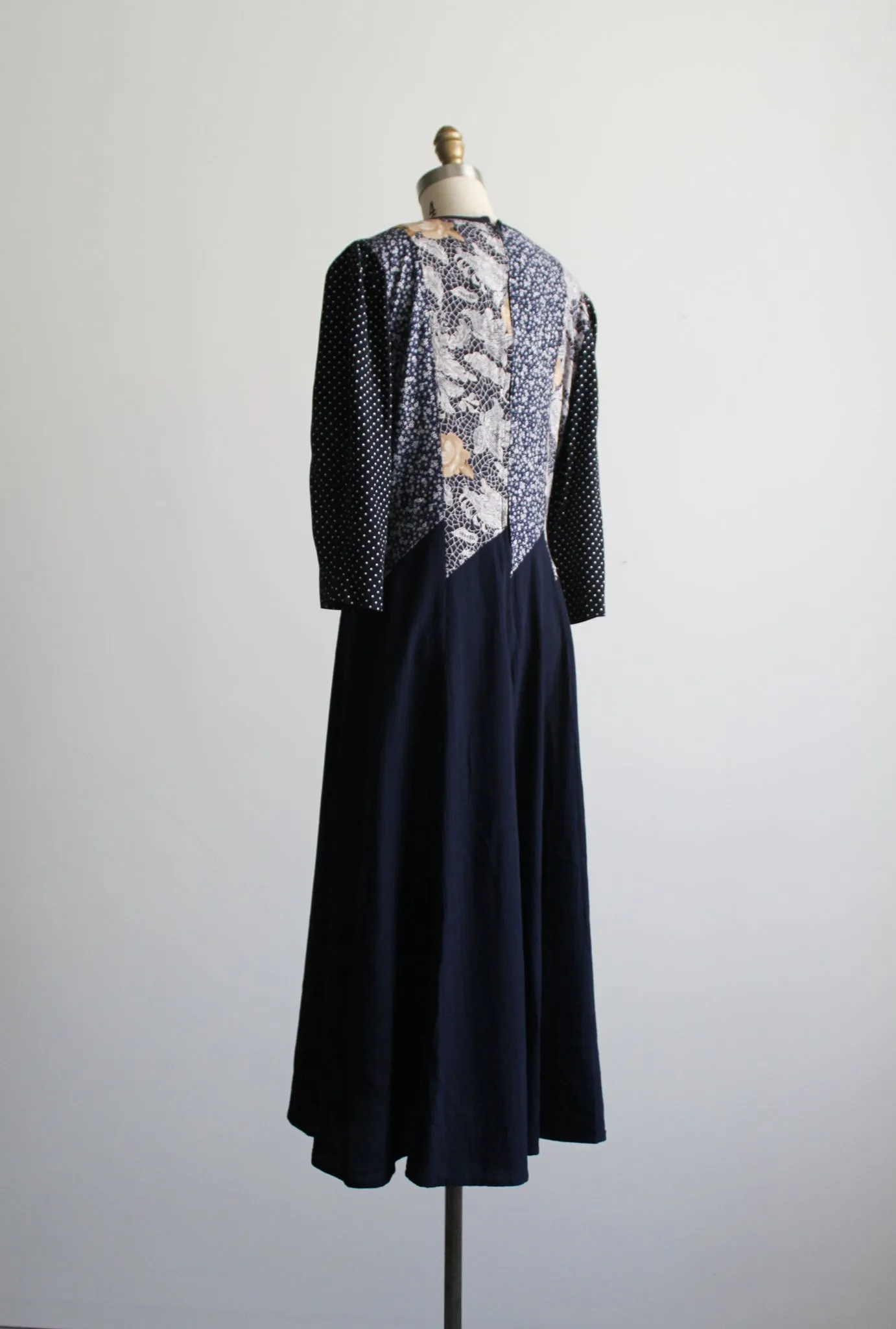 wanderlust patchwork dress 1920 Vintage