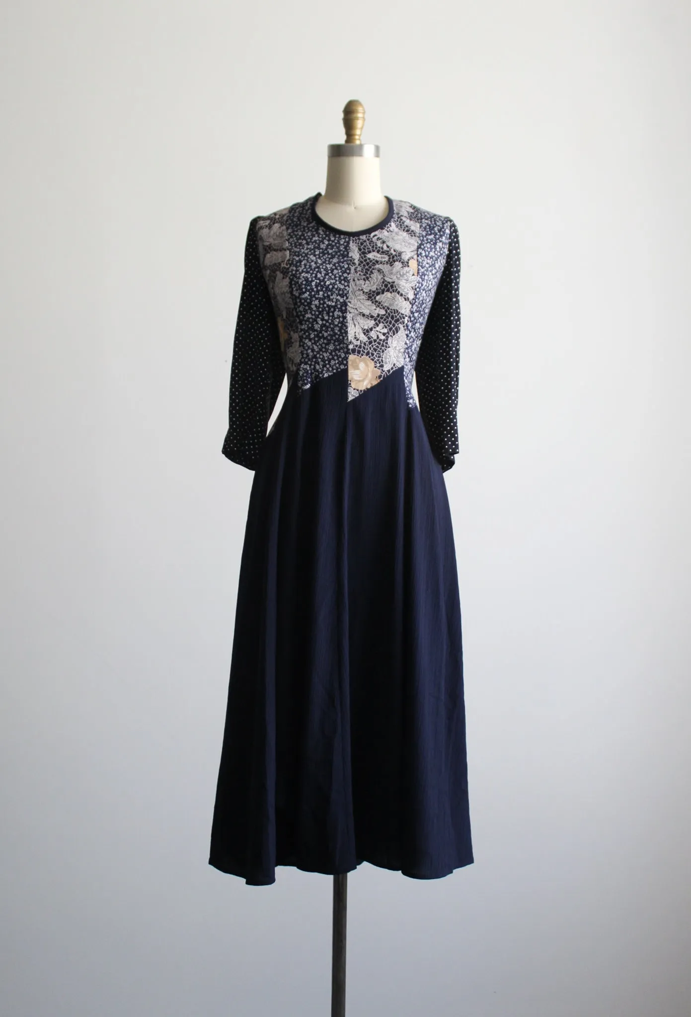 wanderlust patchwork dress 1920 Vintage