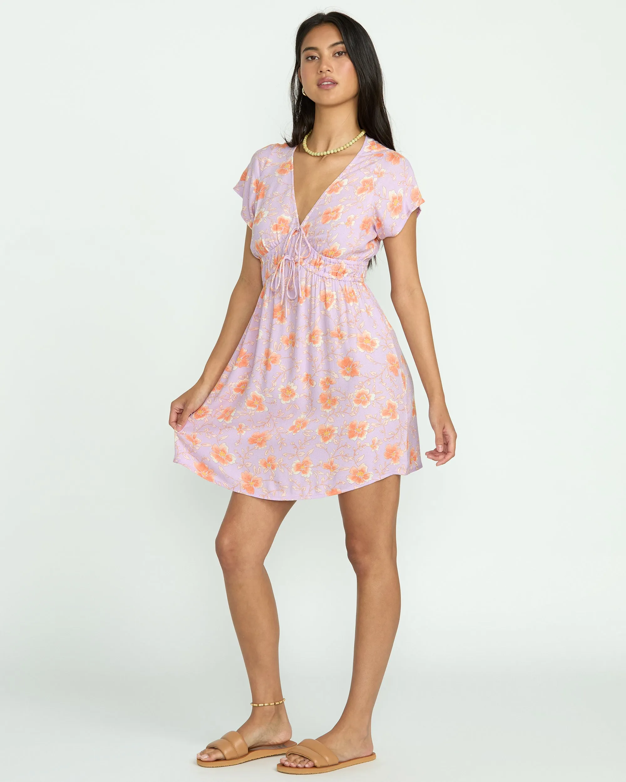 Warm Rays Dress - Amethyst Smoke Billabong