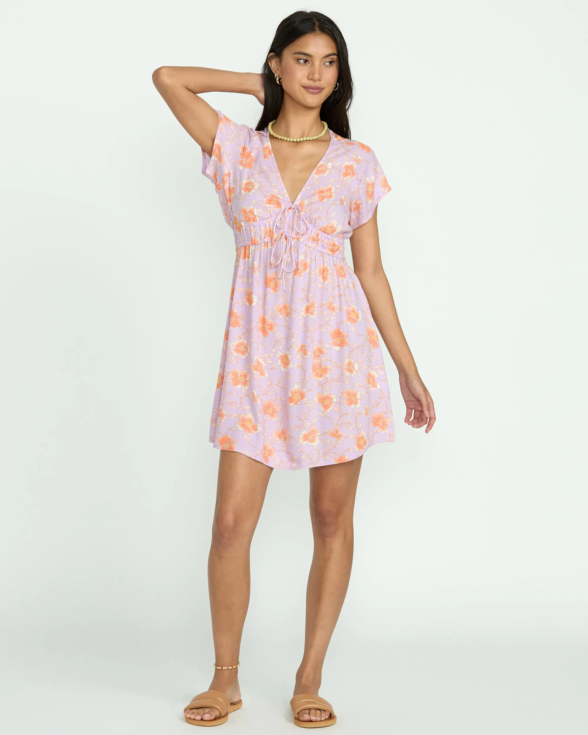Warm Rays Dress - Amethyst Smoke Billabong