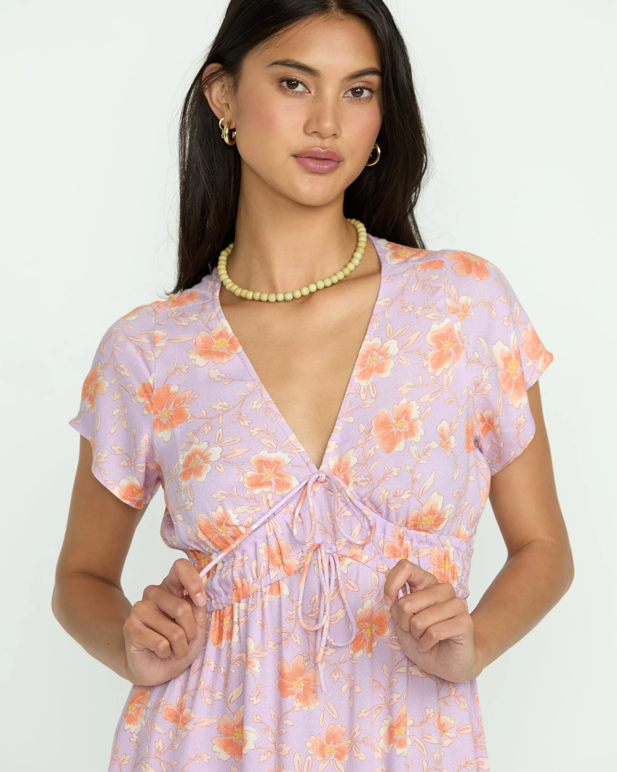 Warm Rays Dress - Amethyst Smoke Billabong
