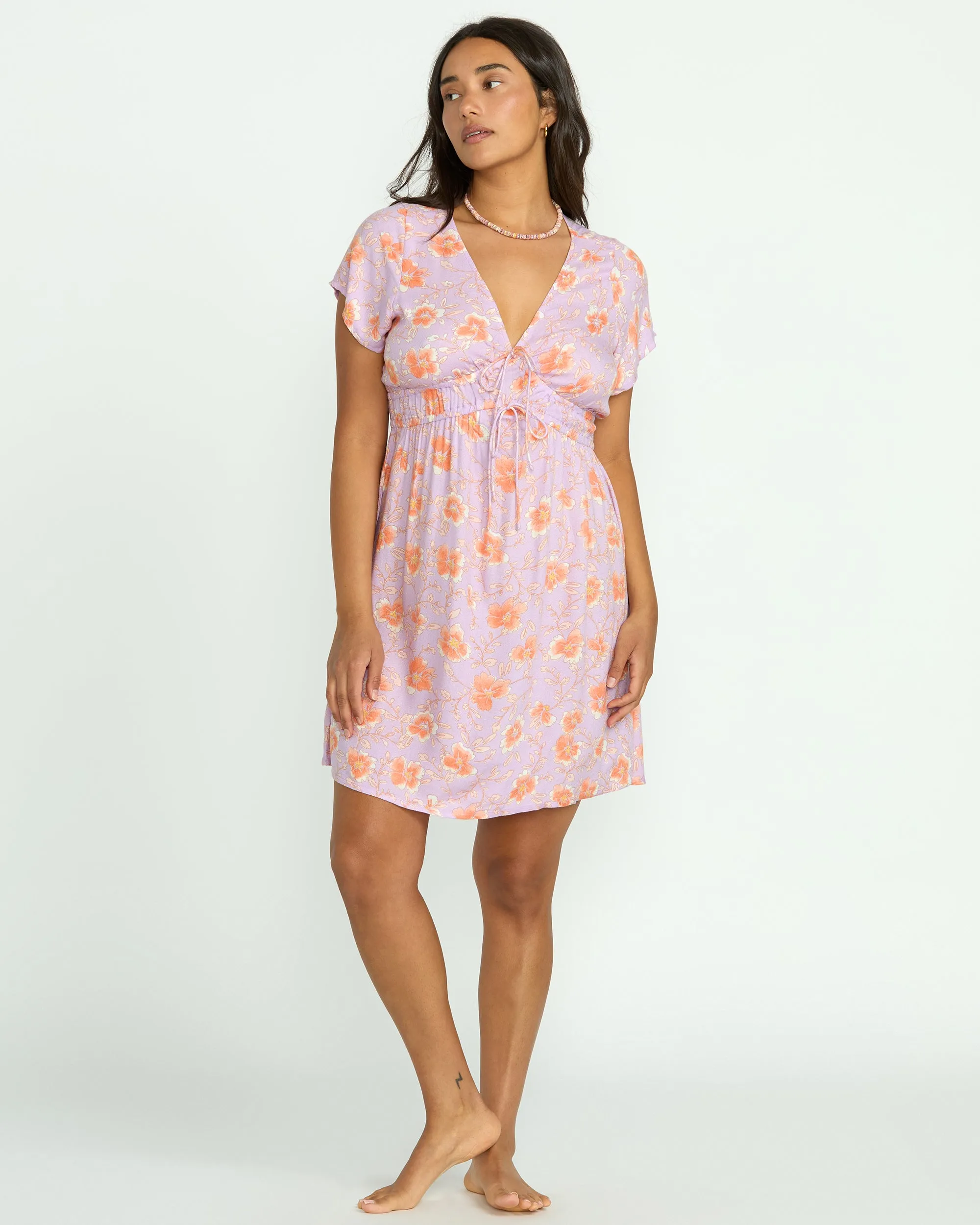 Warm Rays Dress - Amethyst Smoke Billabong
