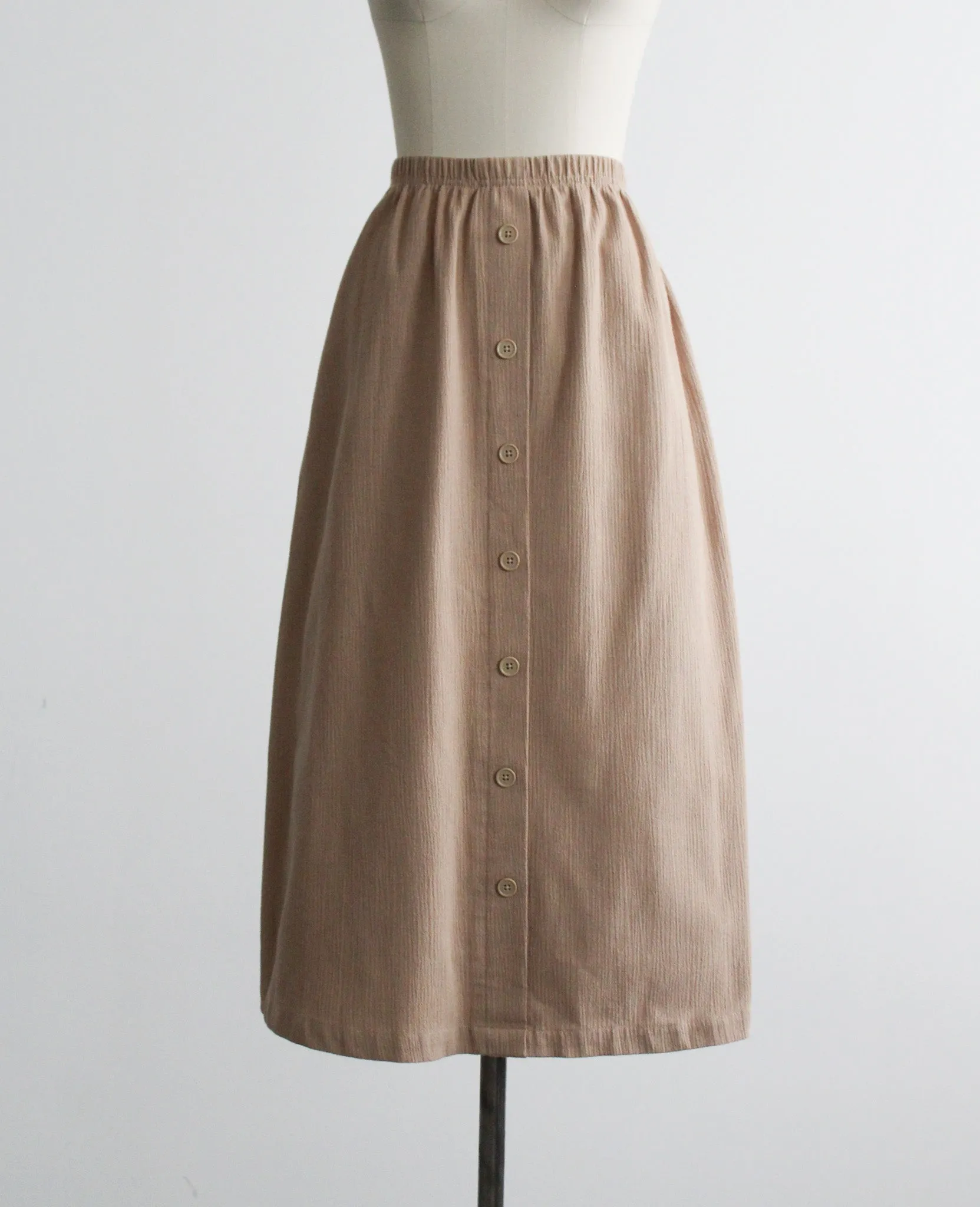 wheaten midi skirt 1919 Vintage