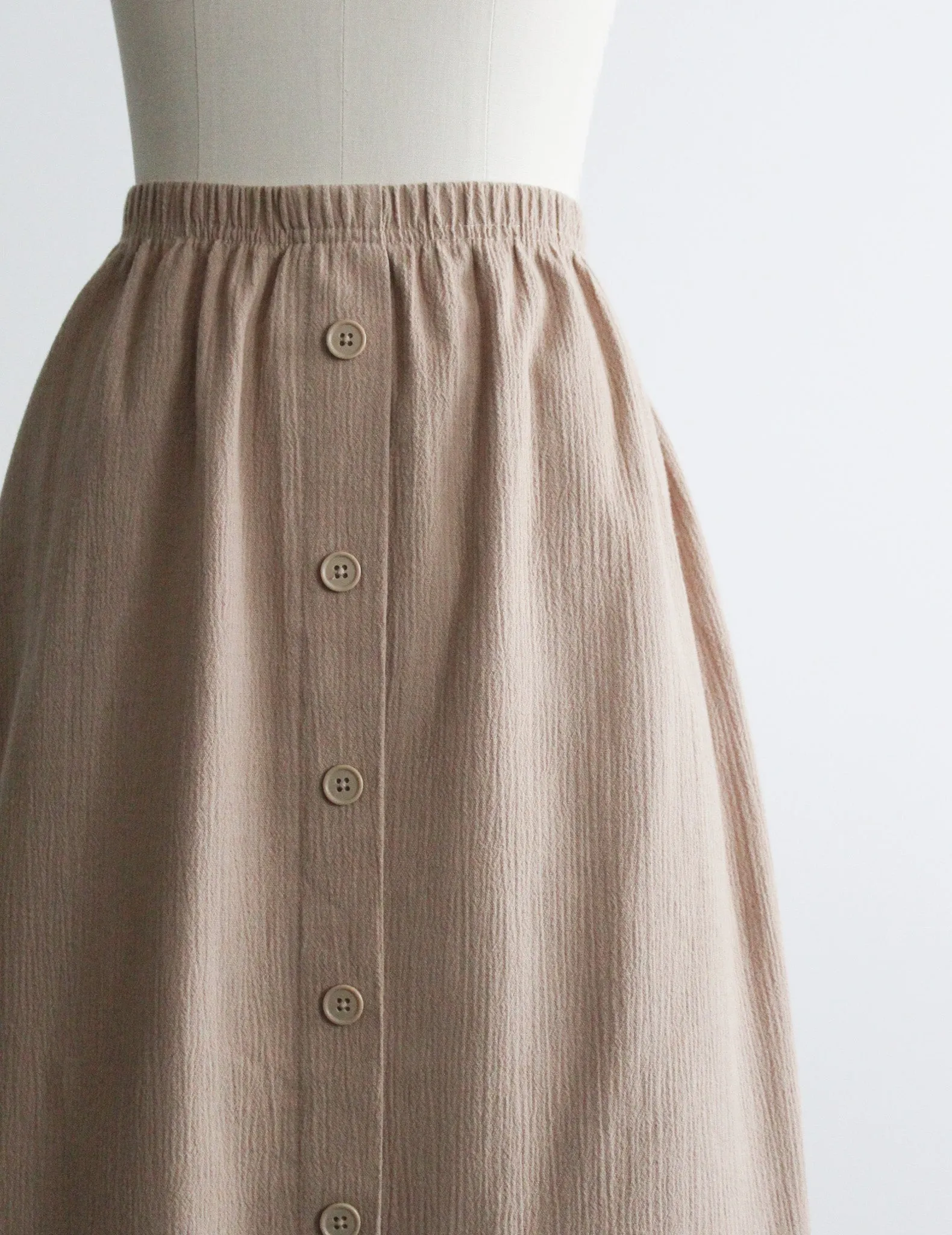 wheaten midi skirt 1919 Vintage