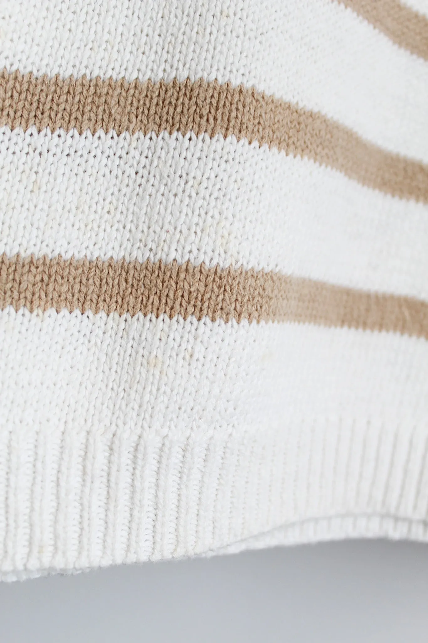 wheaten striped knit tee 1919 Vintage