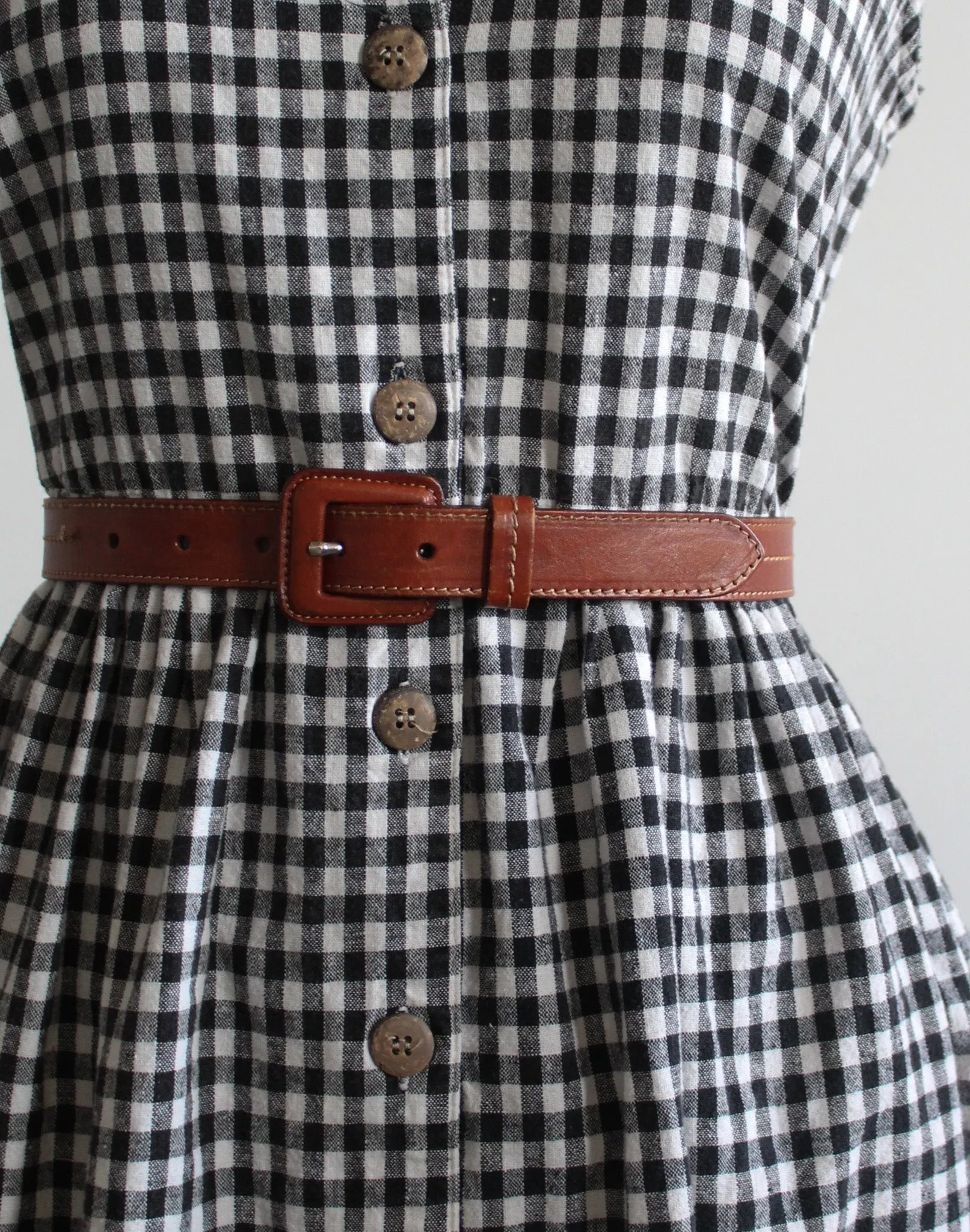 whiskey leather belt 1919 Vintage