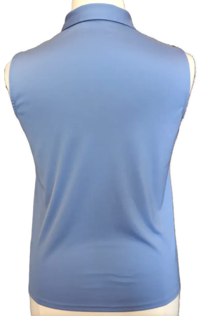 Women's Antigua Periwinkle Sleeveless Golf Top SIze XL