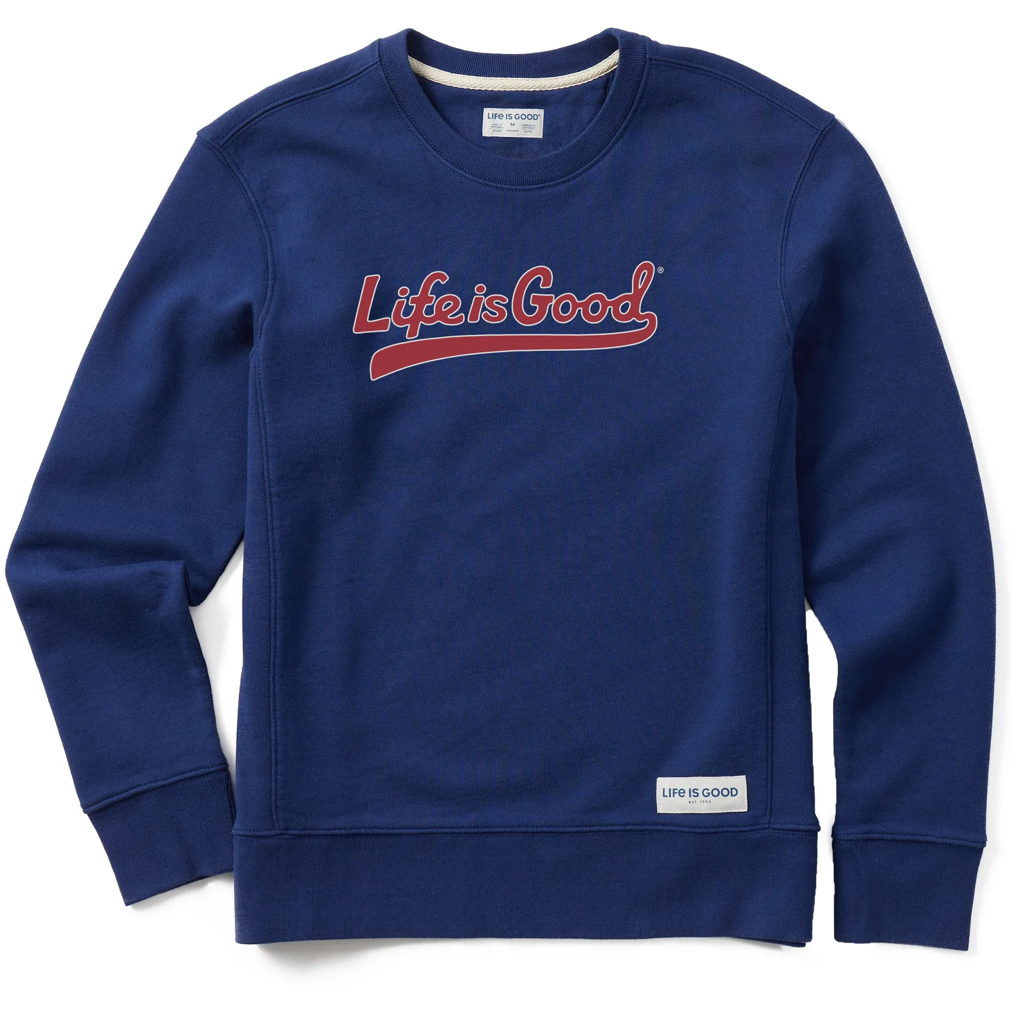 Women's Athletic LIG Ballyard Simply True Crew LIFE IS GOOD
