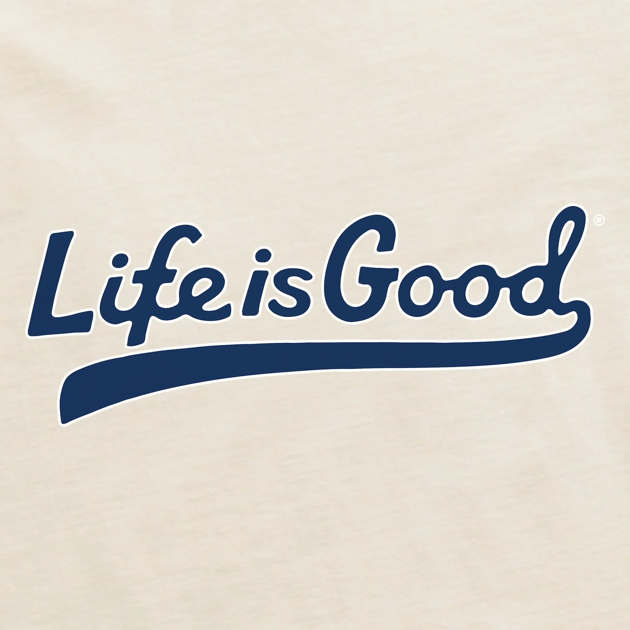 Women's Athletic LIG Ballyard Simply True Crew LIFE IS GOOD