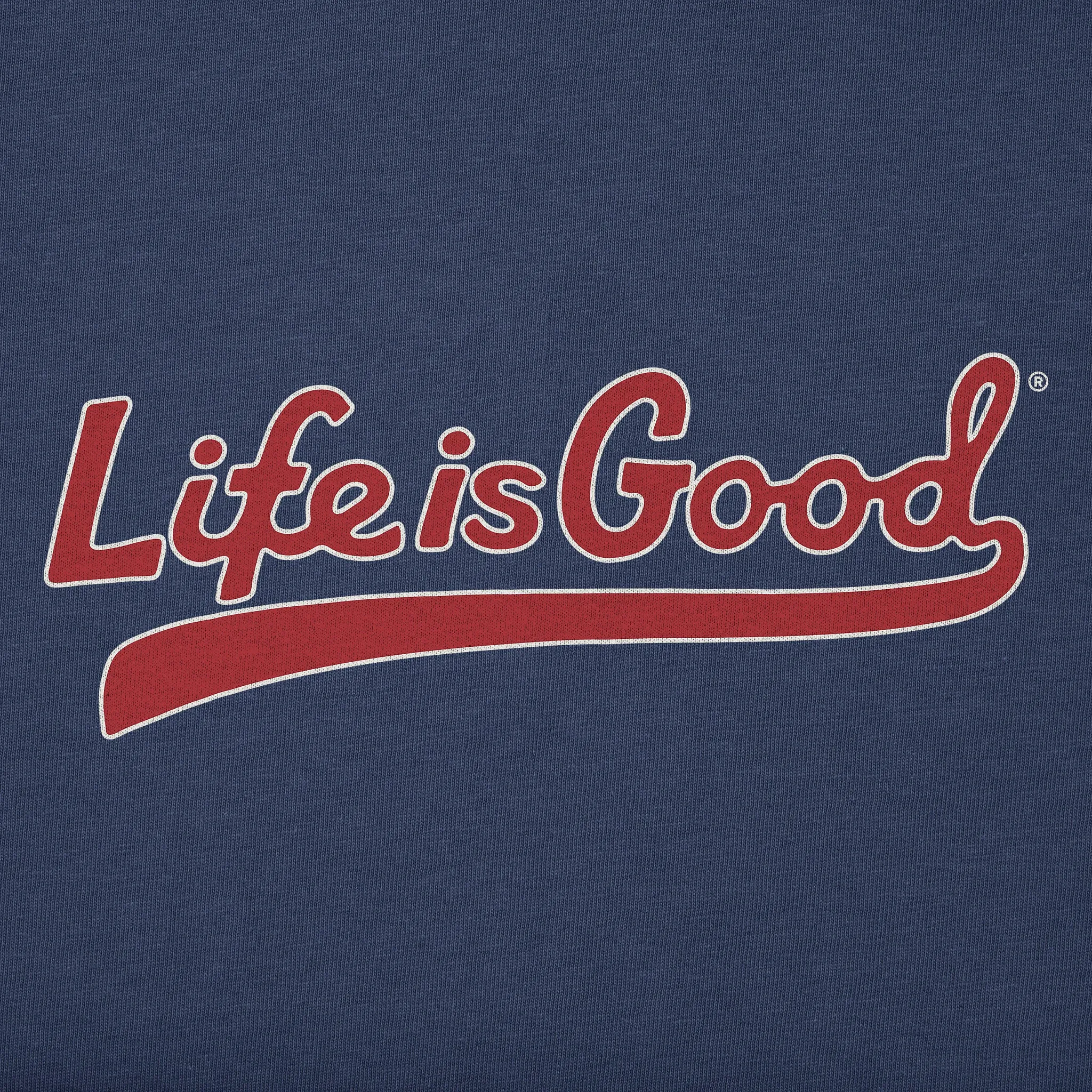 Women's Athletic LIG Ballyard Simply True Crew LIFE IS GOOD