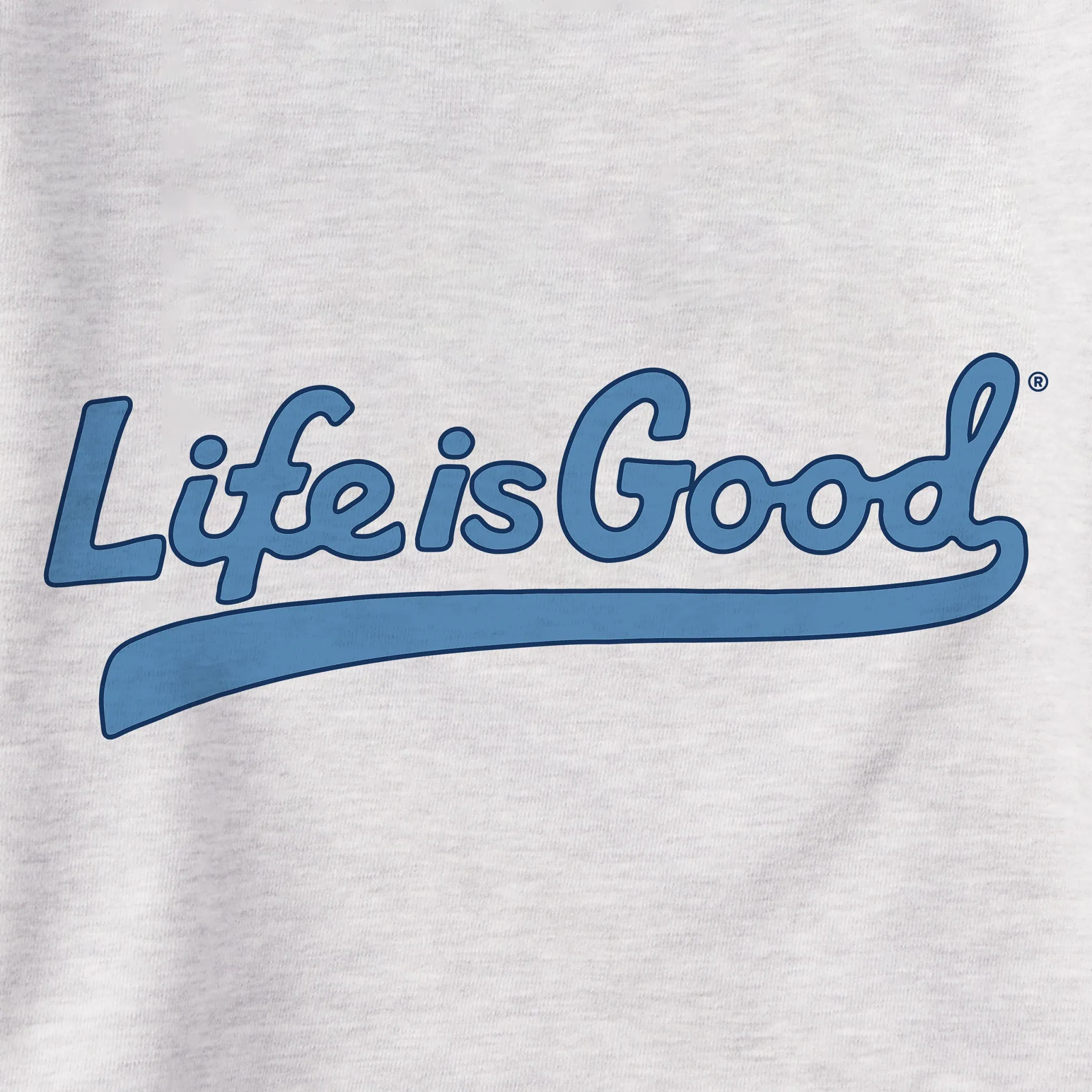 Women's Athletic LIG Ballyard Simply True Crew LIFE IS GOOD