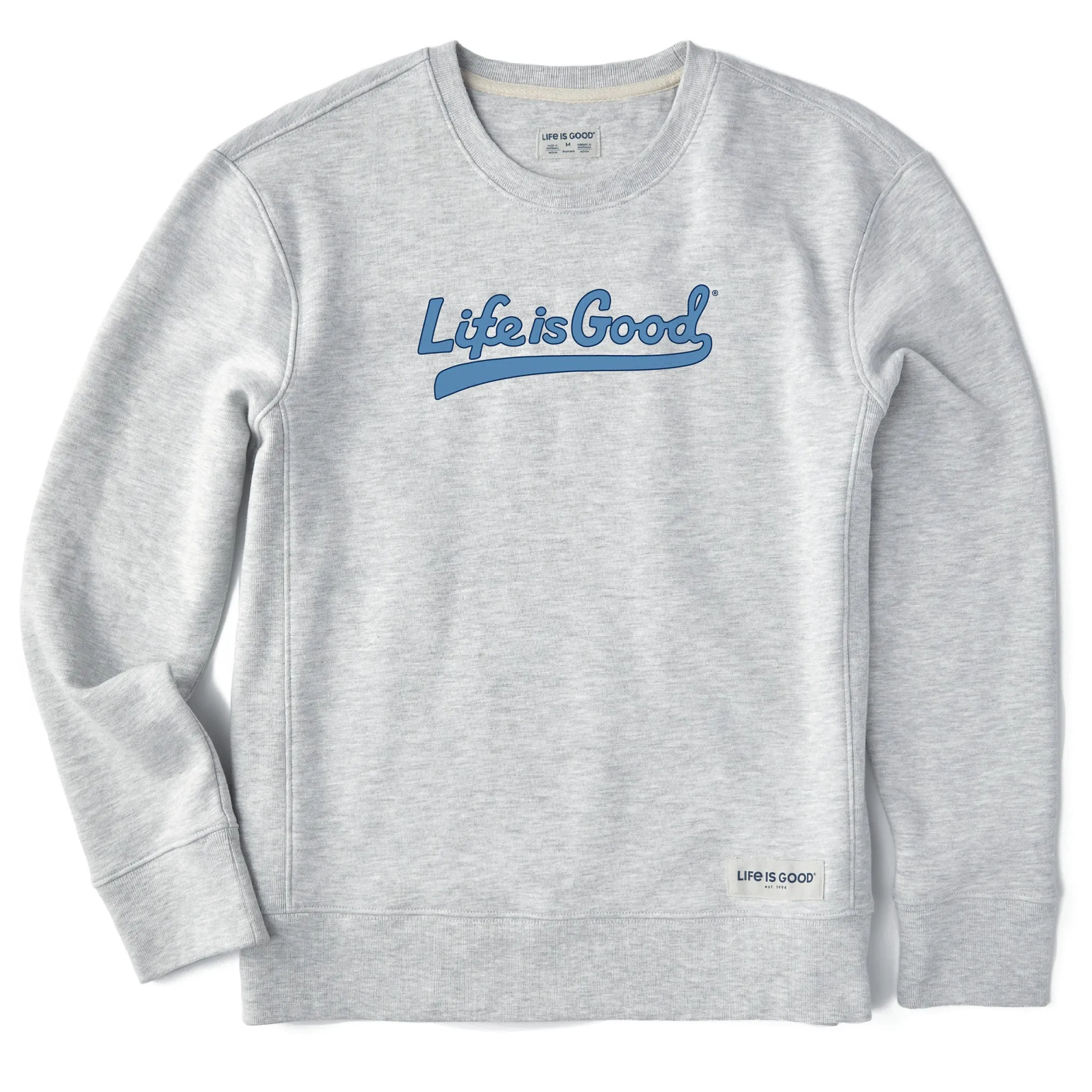 Women's Athletic LIG Ballyard Simply True Crew LIFE IS GOOD