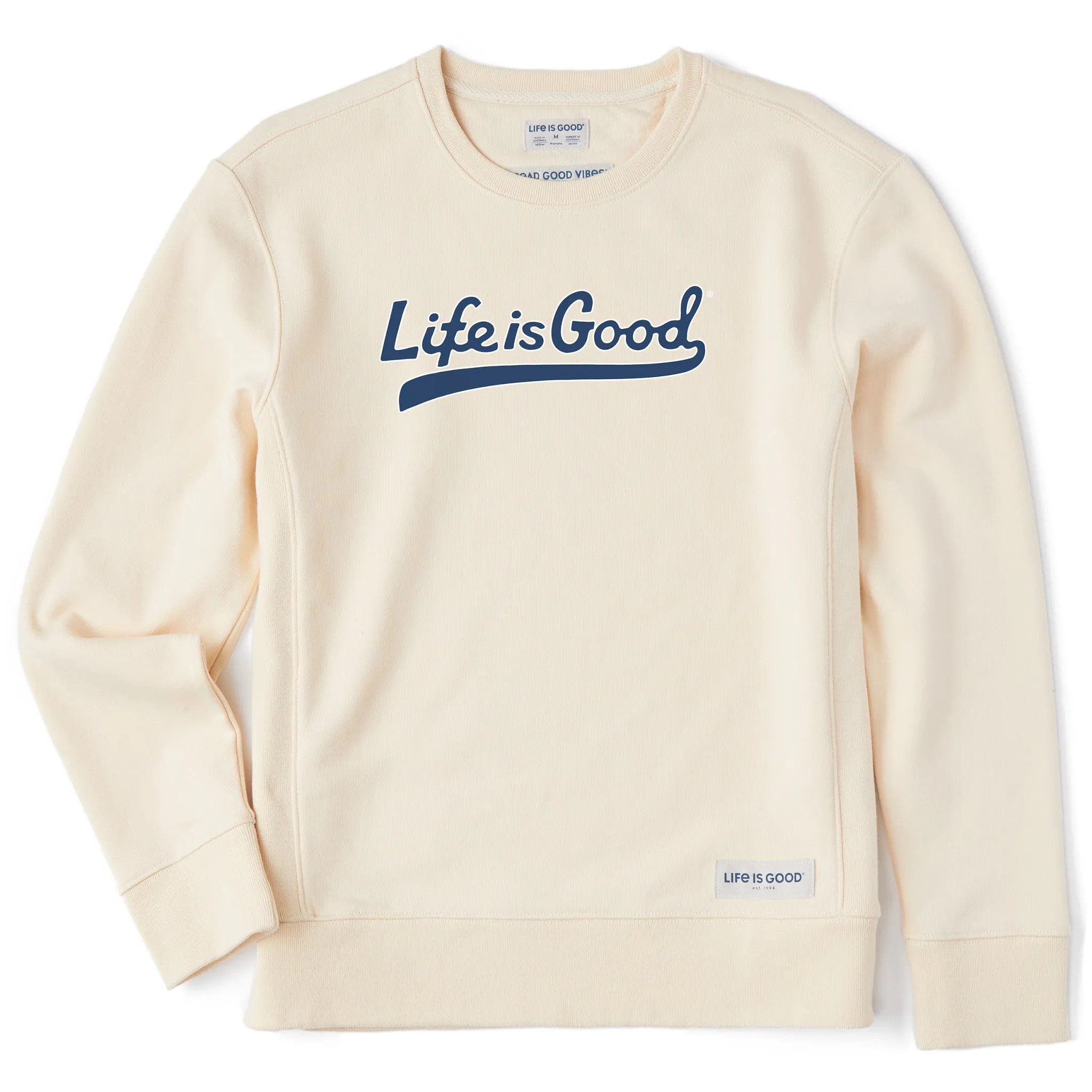 Women's Athletic LIG Ballyard Simply True Crew LIFE IS GOOD