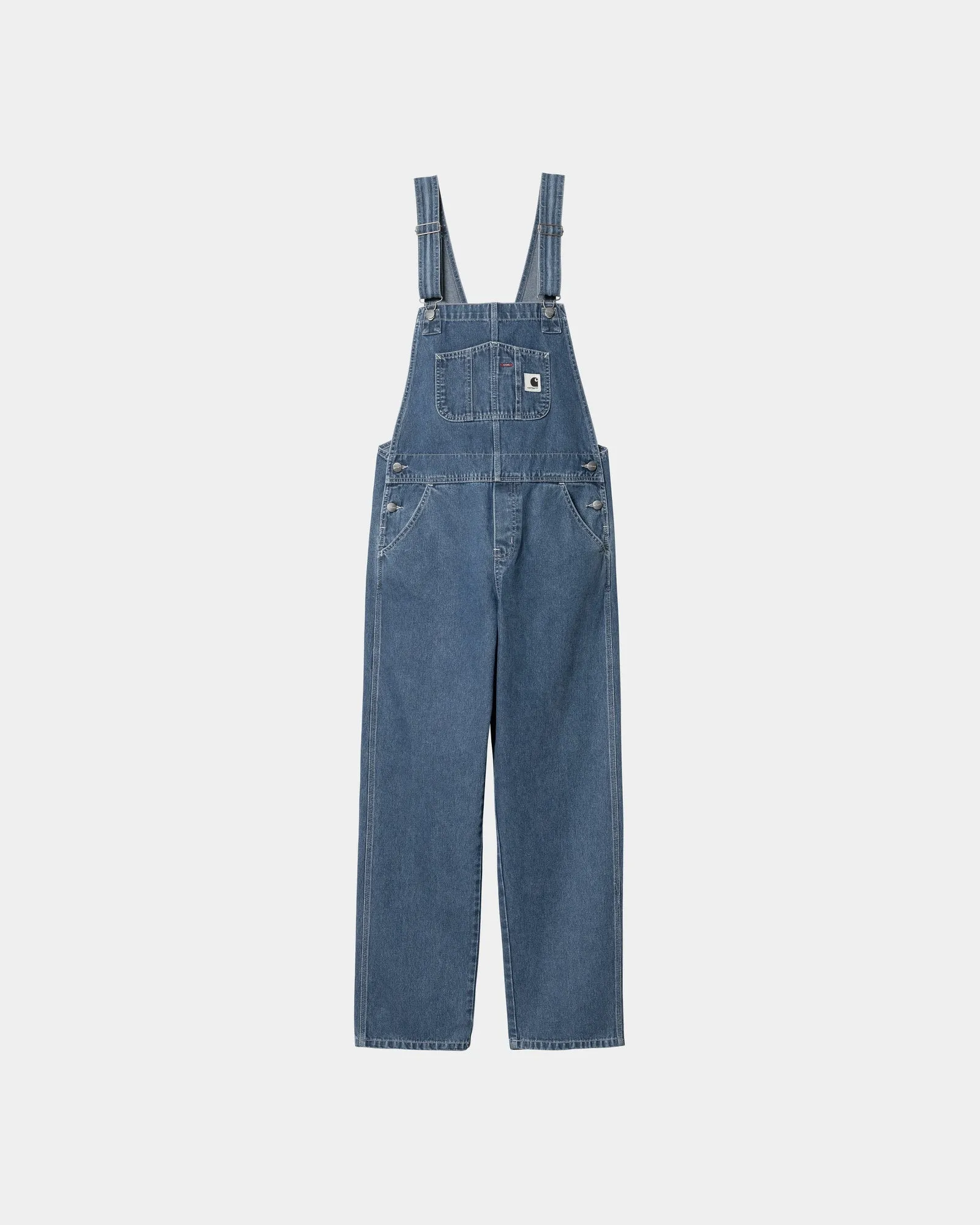 Women's Bib Overall Straight - Norco Denim | Blue (stone washed) Carhartt WIP