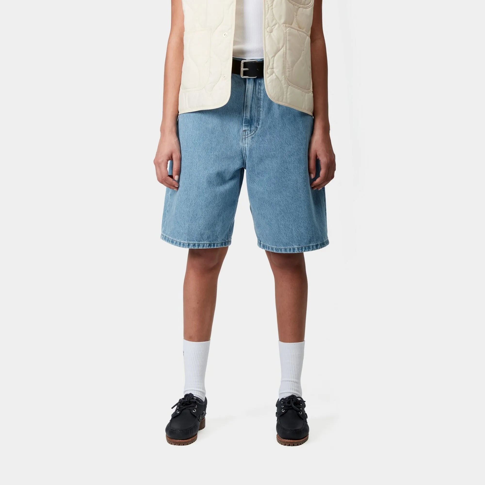 Women's Brandon Short | Blue (stone bleached) Carhartt WIP