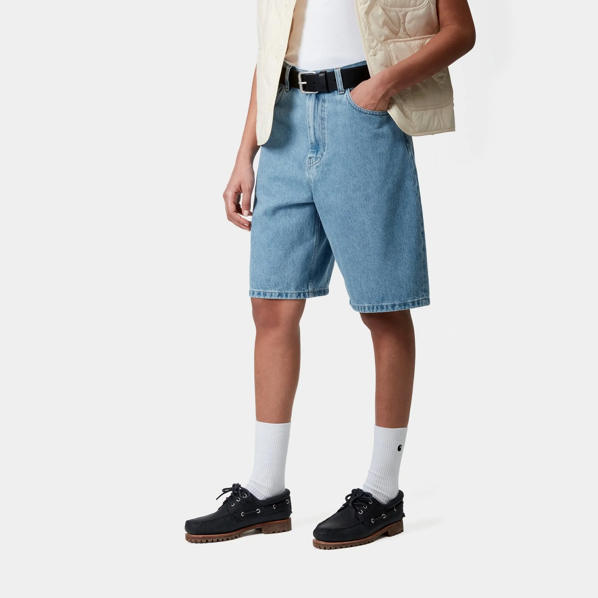 Women's Brandon Short | Blue (stone bleached) Carhartt WIP